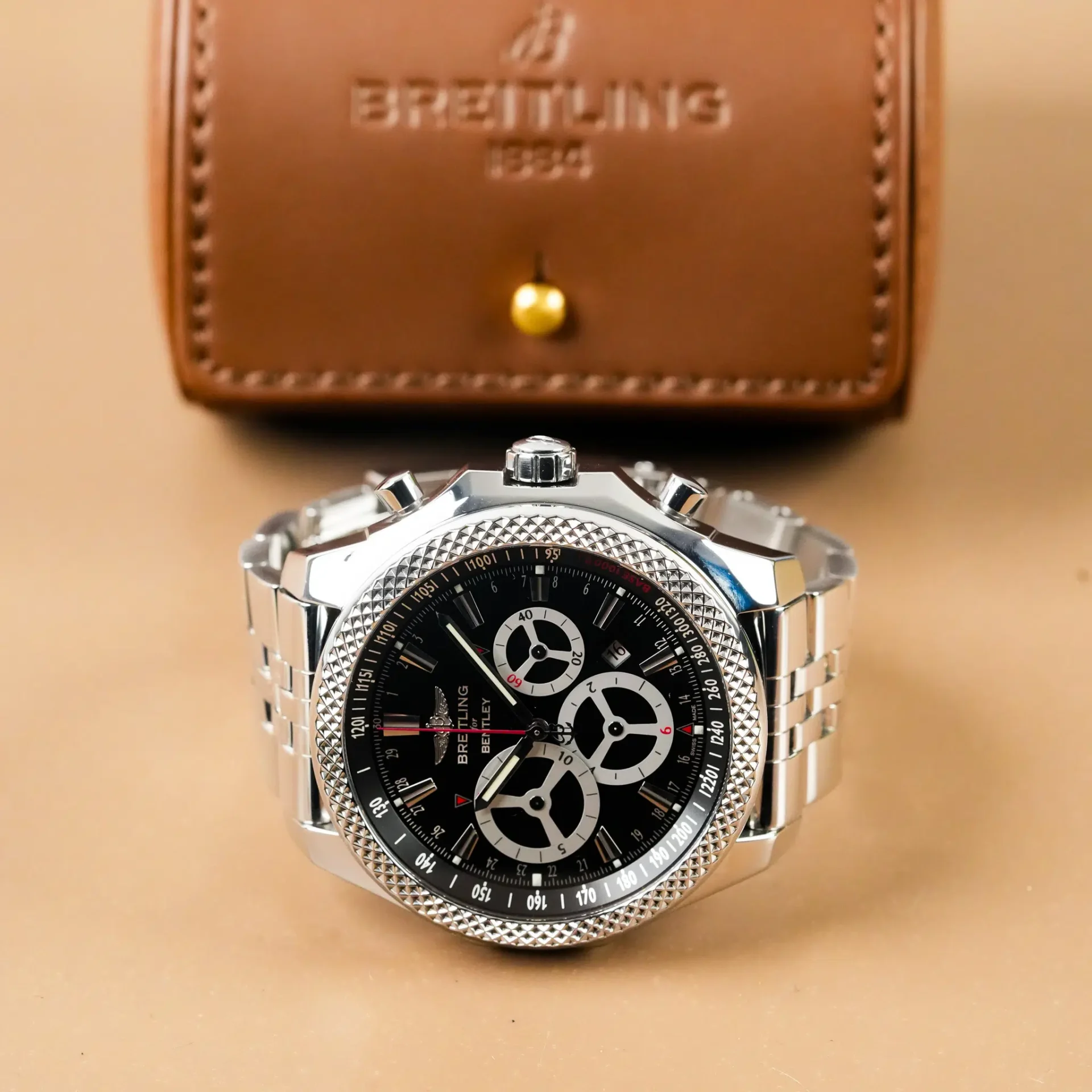 Breitling Bentley Barnato Racing Chronograph Date A25366 - Görsel 5