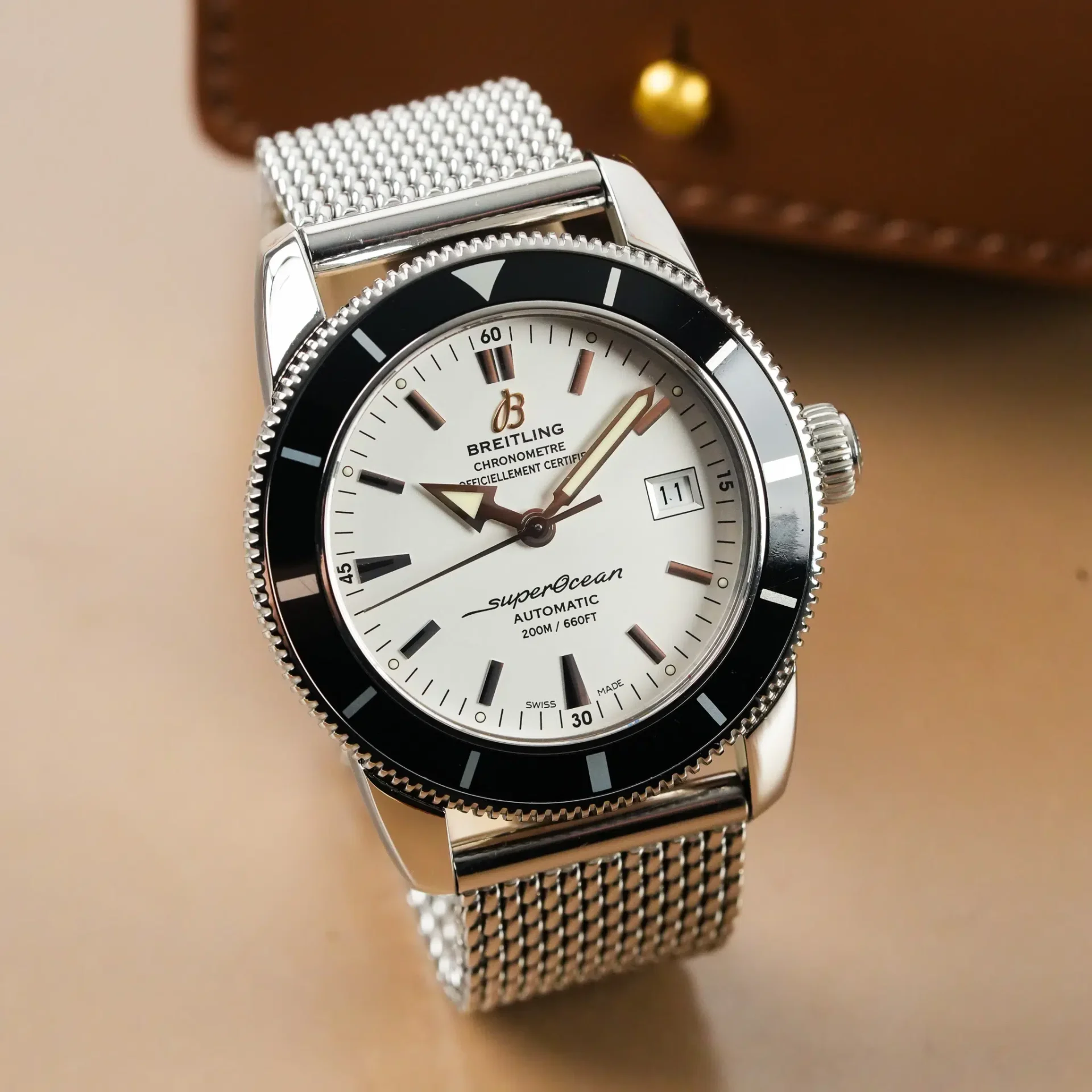 Breitling Superocean Heritage 42 Silver Dial A17321