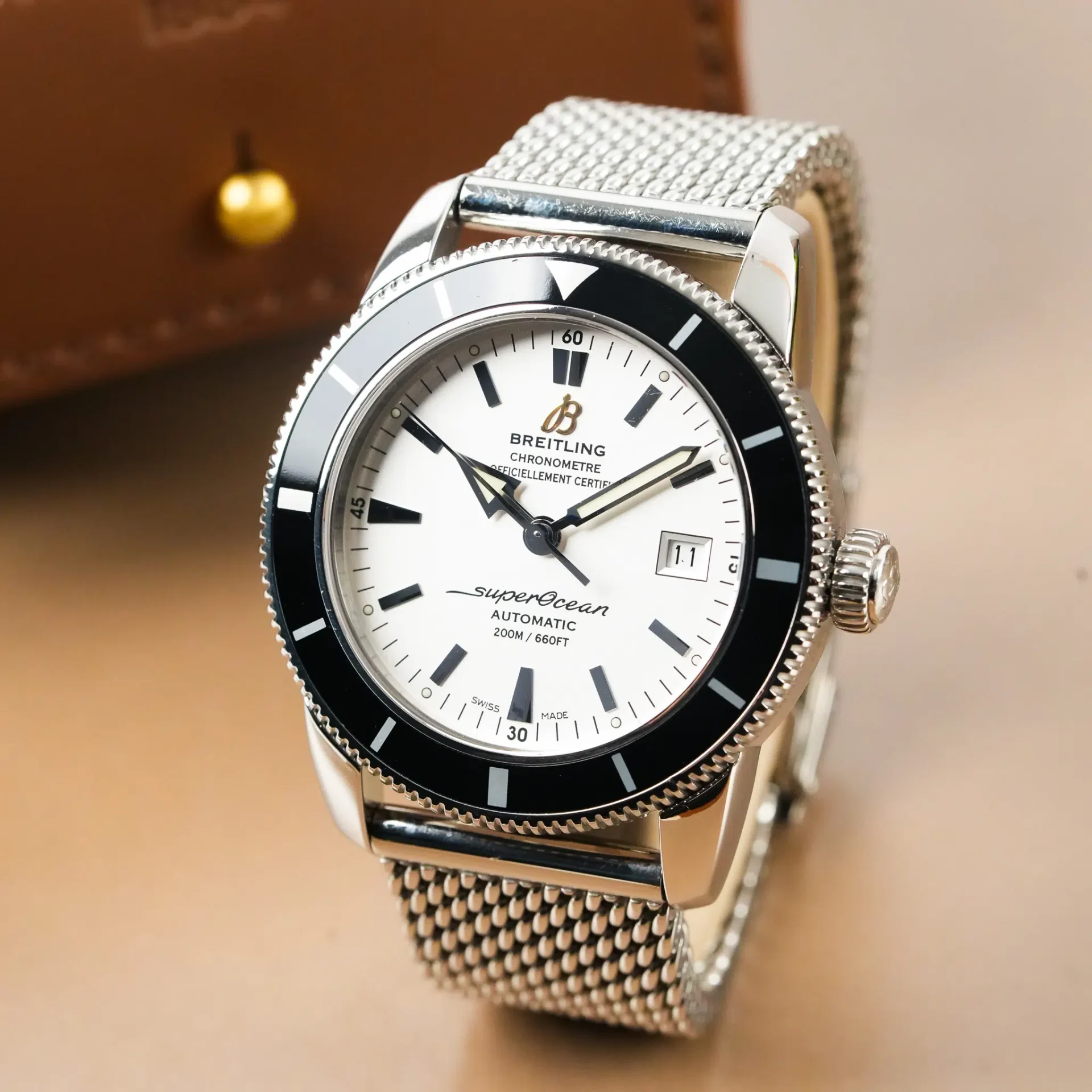 Breitling Superocean Heritage 42 Silver Dial A17321 - Görsel 2