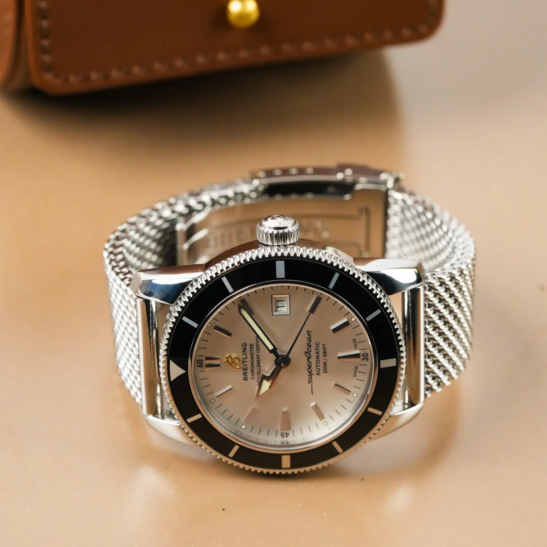 Breitling Superocean Heritage 42 Silver Dial A17321 - Görsel 5