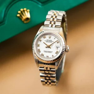 Rolex Oyster Perpetual Lady Datejust 18k White Gold 79174