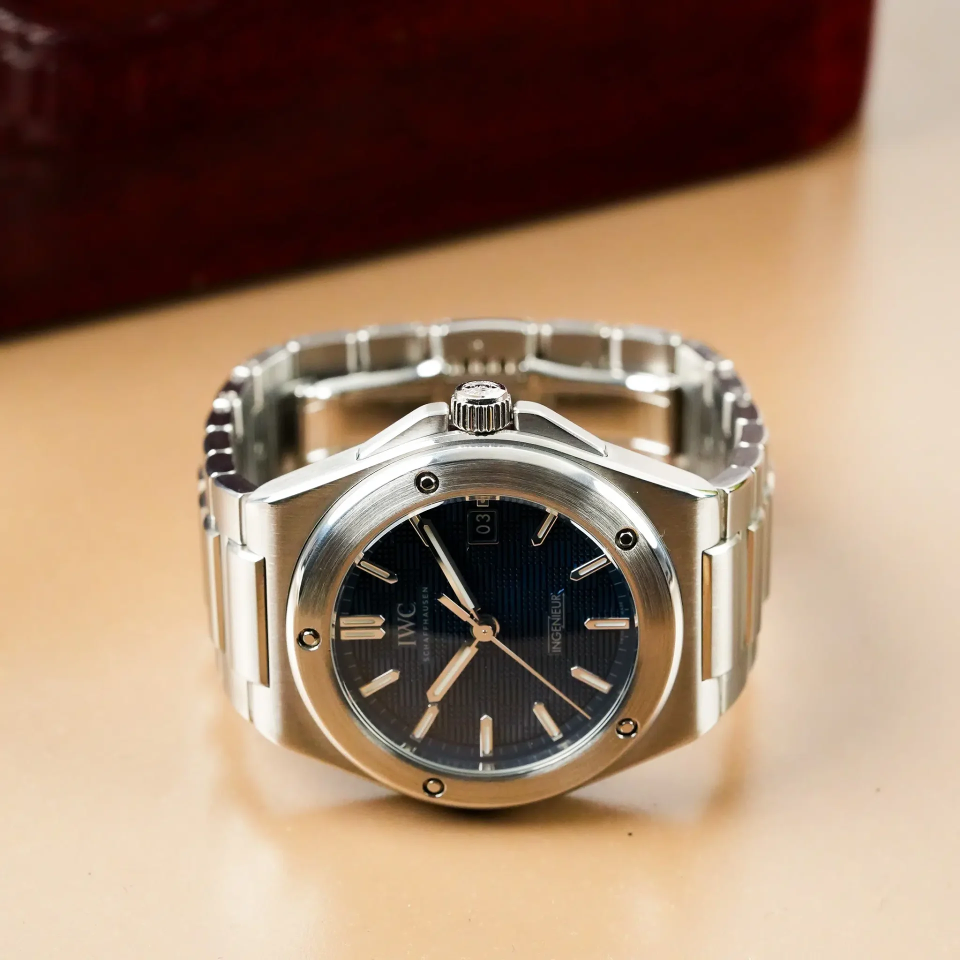 IWC Ingenieur Automatic Blue Dial IW328907 - Görsel 5