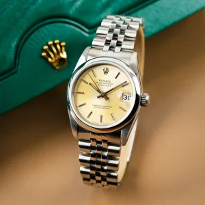 Rolex Datejust 31 Silver Stick Patina Dial 68240