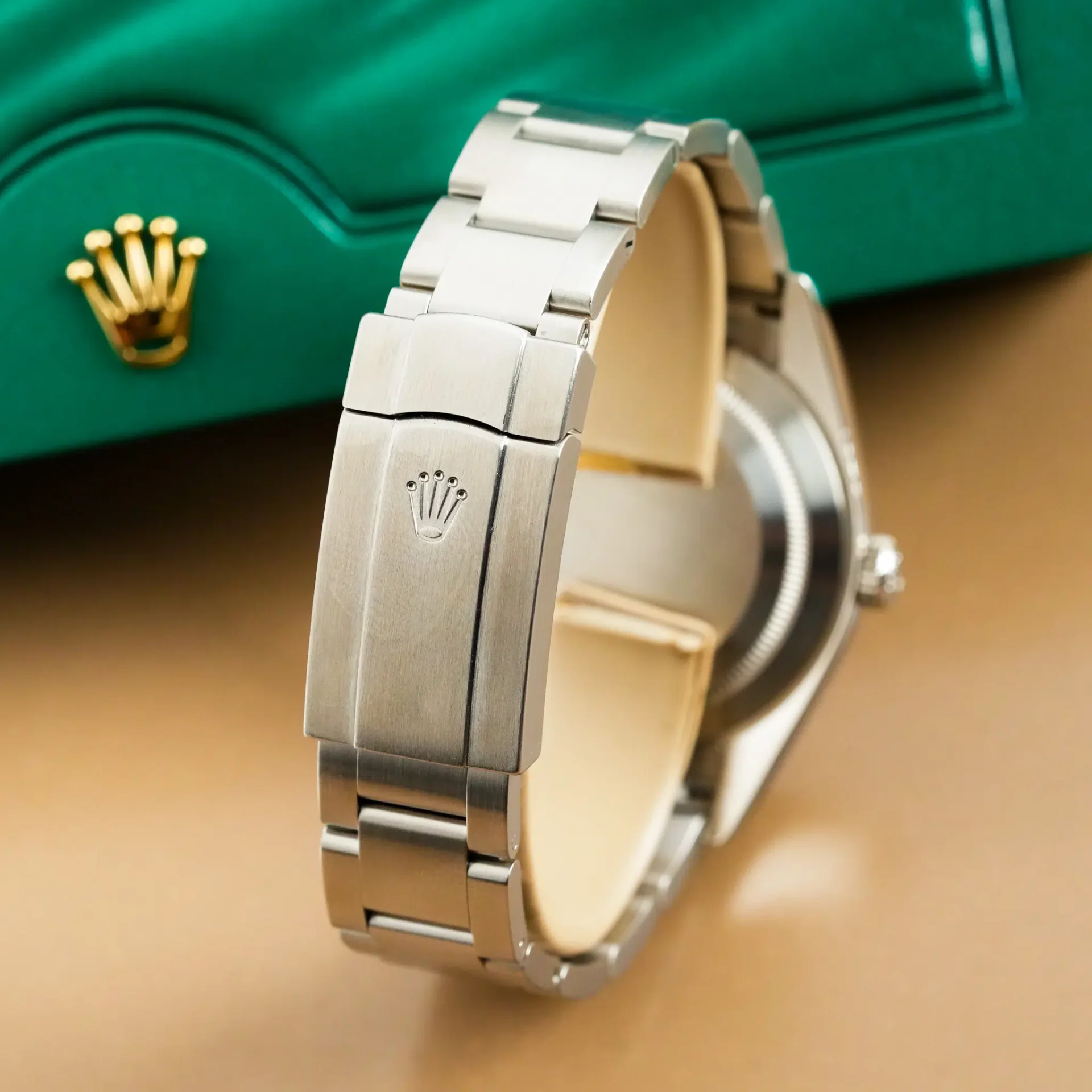Rolex Oyster Perpetual 39 Blue Dial 114300 - Görsel 4