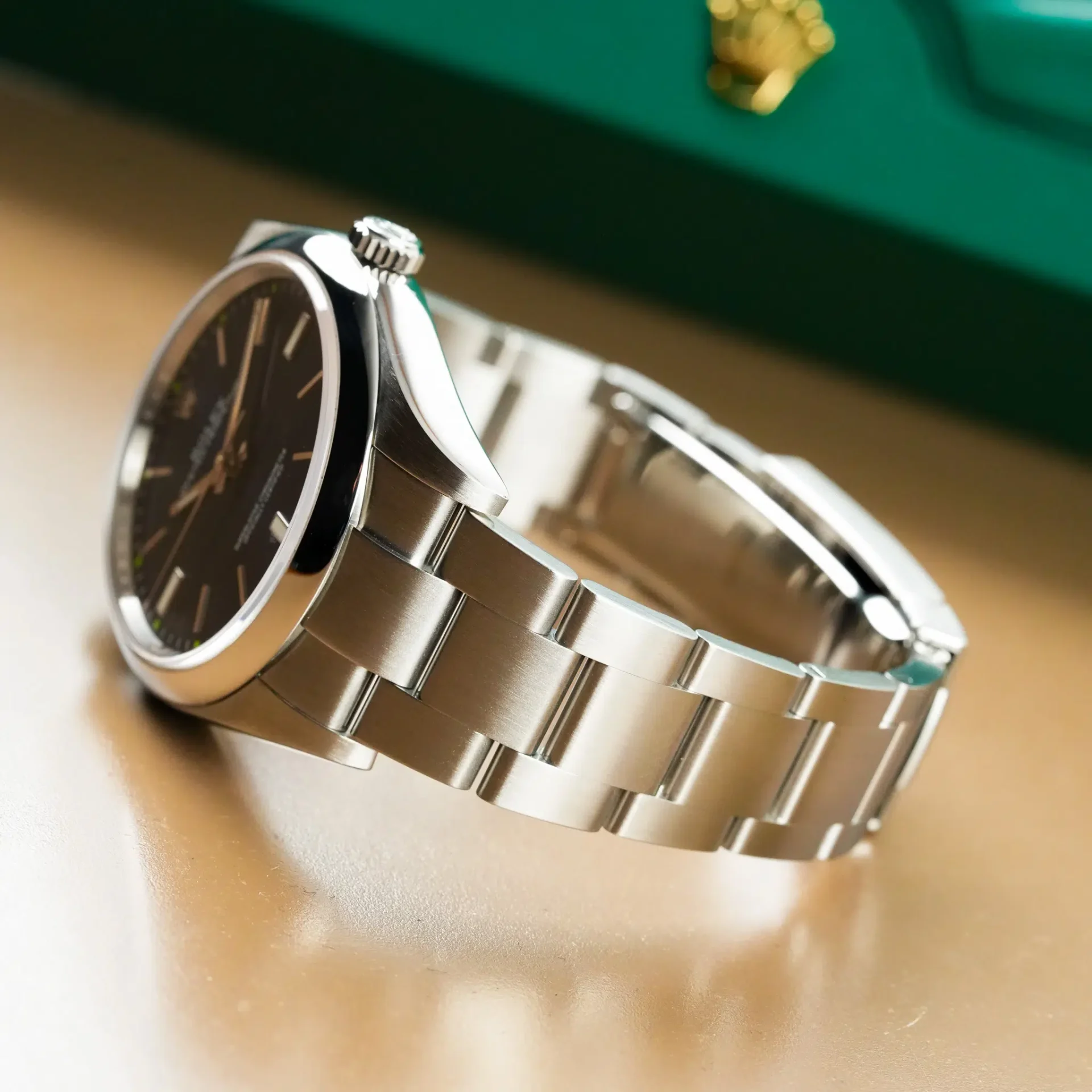 Rolex Oyster Perpetual 39 Blue Dial 114300 - Görsel 6