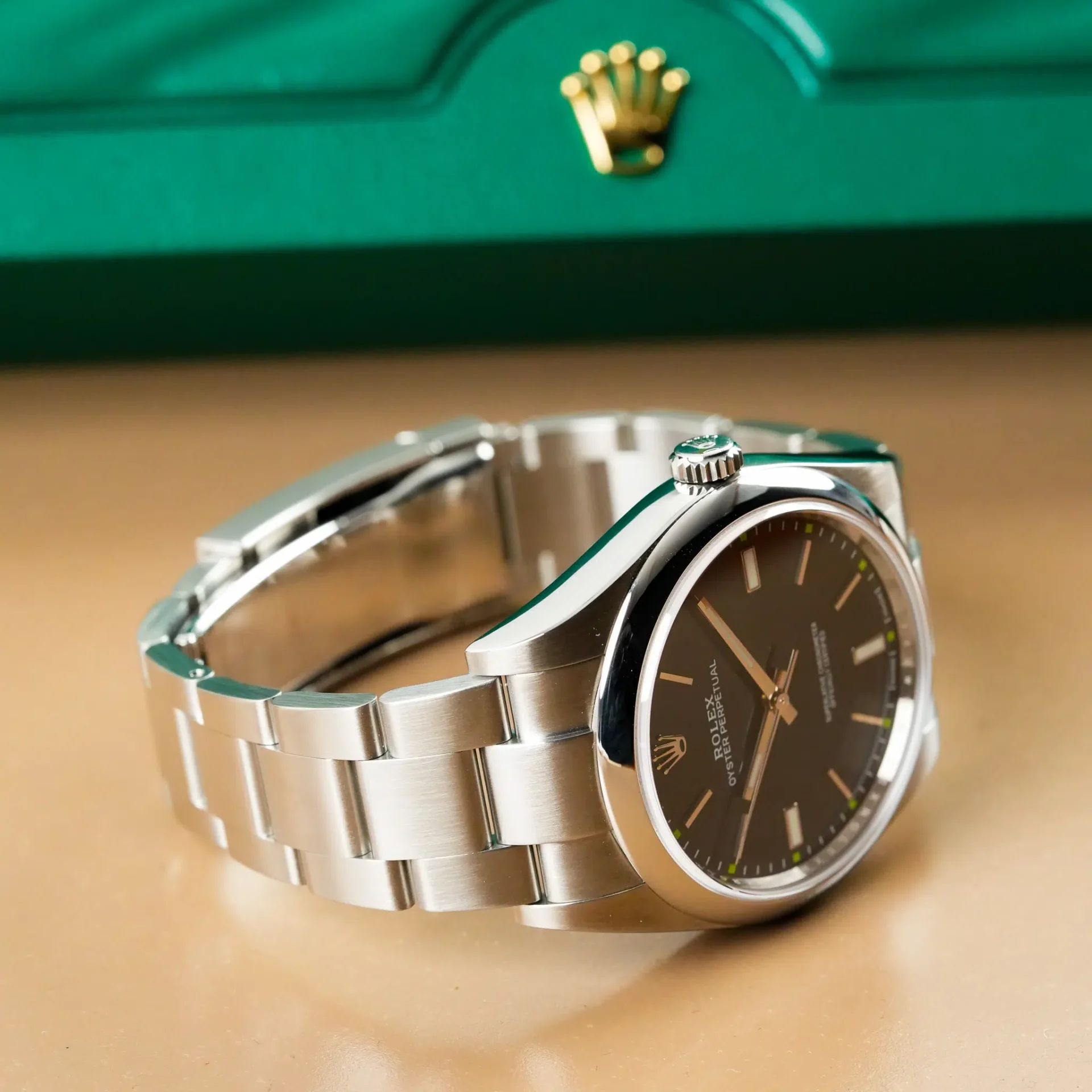 Rolex Oyster Perpetual 39 Blue Dial 114300 - Görsel 7