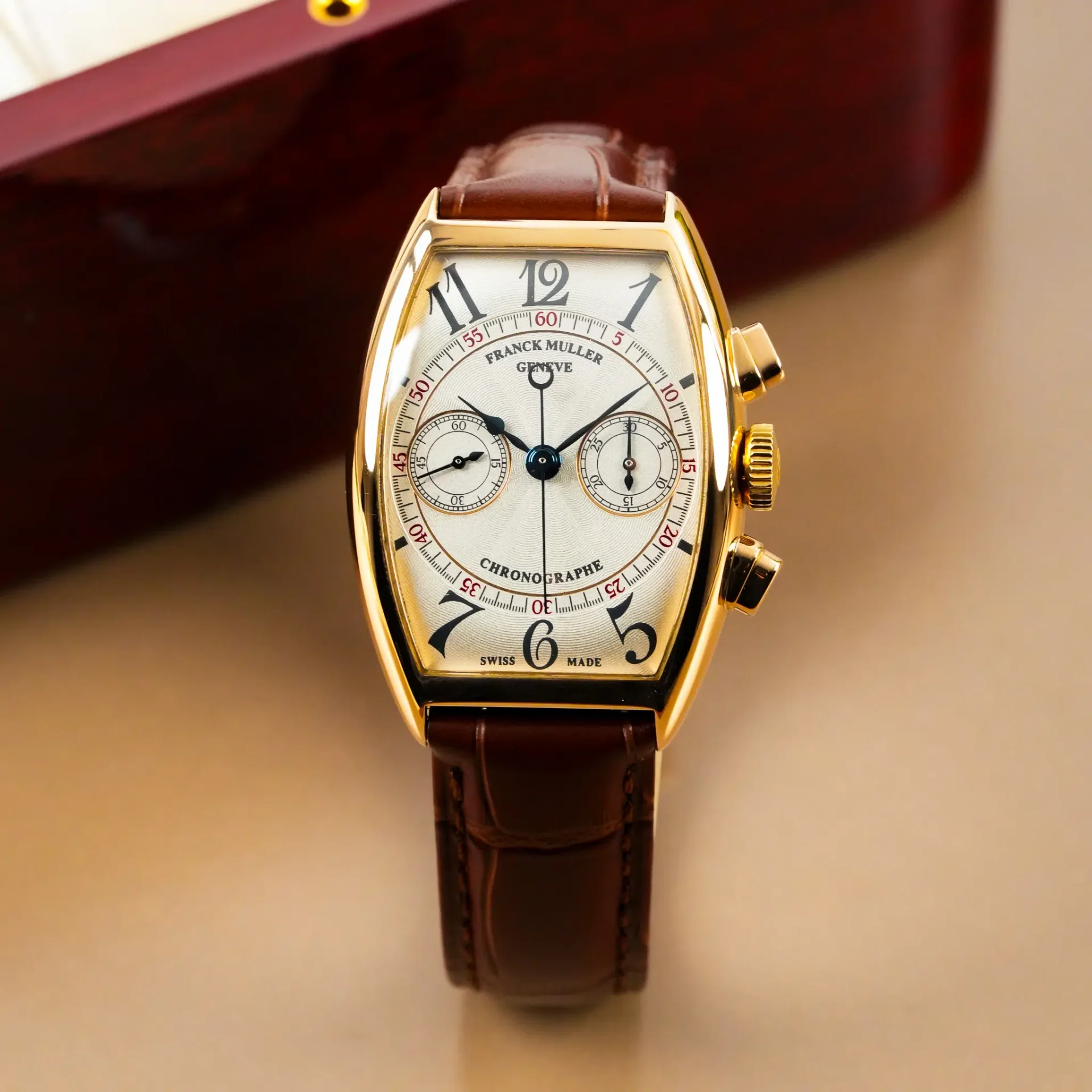 Franck Muller Casablanca Chronograph 18k Rose Gold 5850 CC - Görsel 2