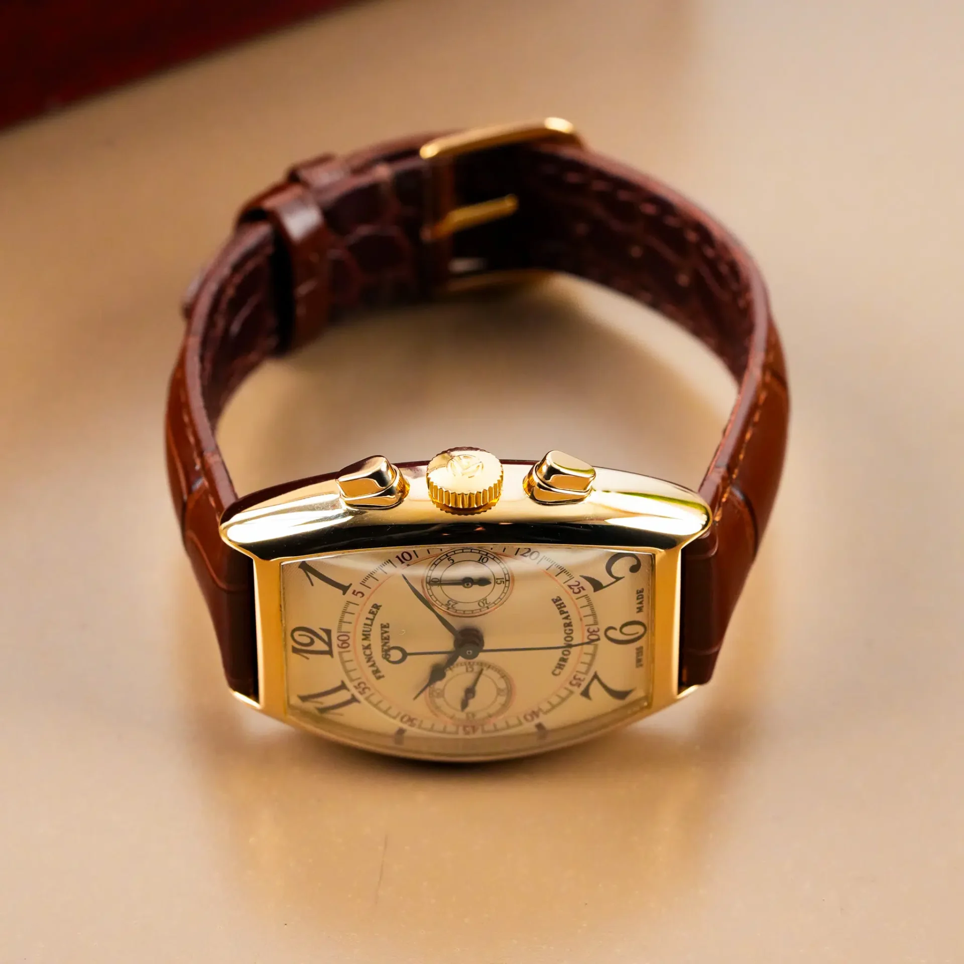 Franck Muller Casablanca Chronograph 18k Rose Gold 5850 CC - Görsel 4