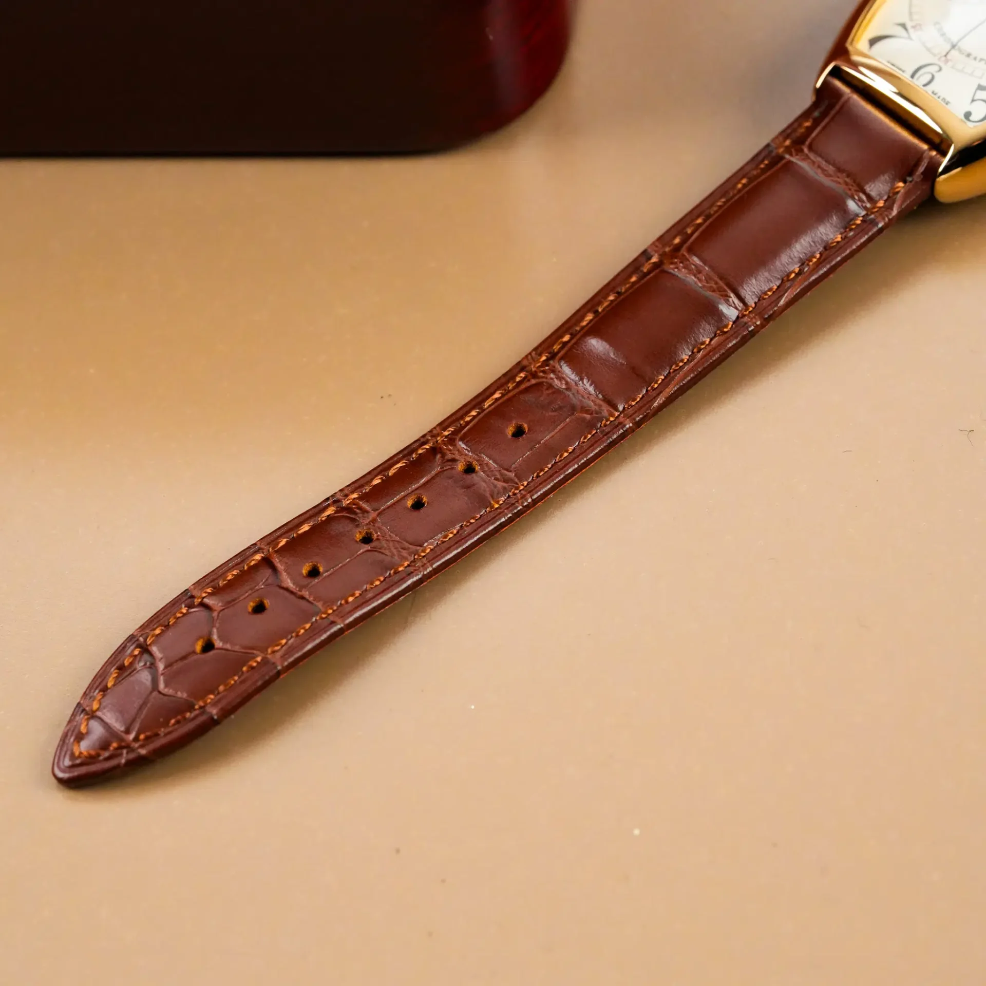 Franck Muller Casablanca Chronograph 18k Rose Gold 5850 CC - Görsel 9