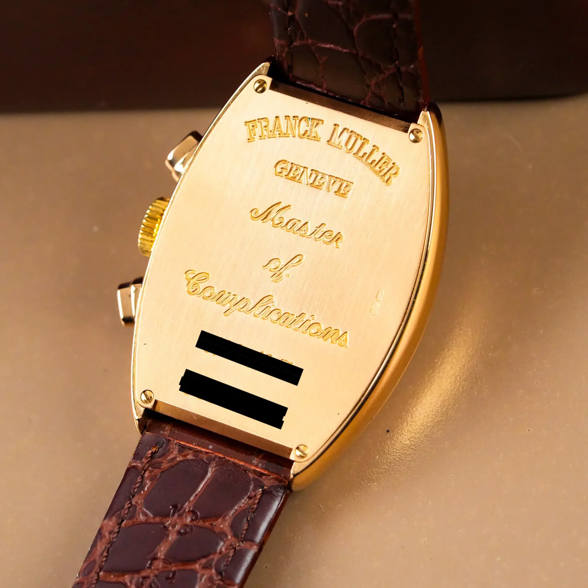 Franck Muller Casablanca Chronograph 18k Rose Gold 5850 CC - Görsel 10