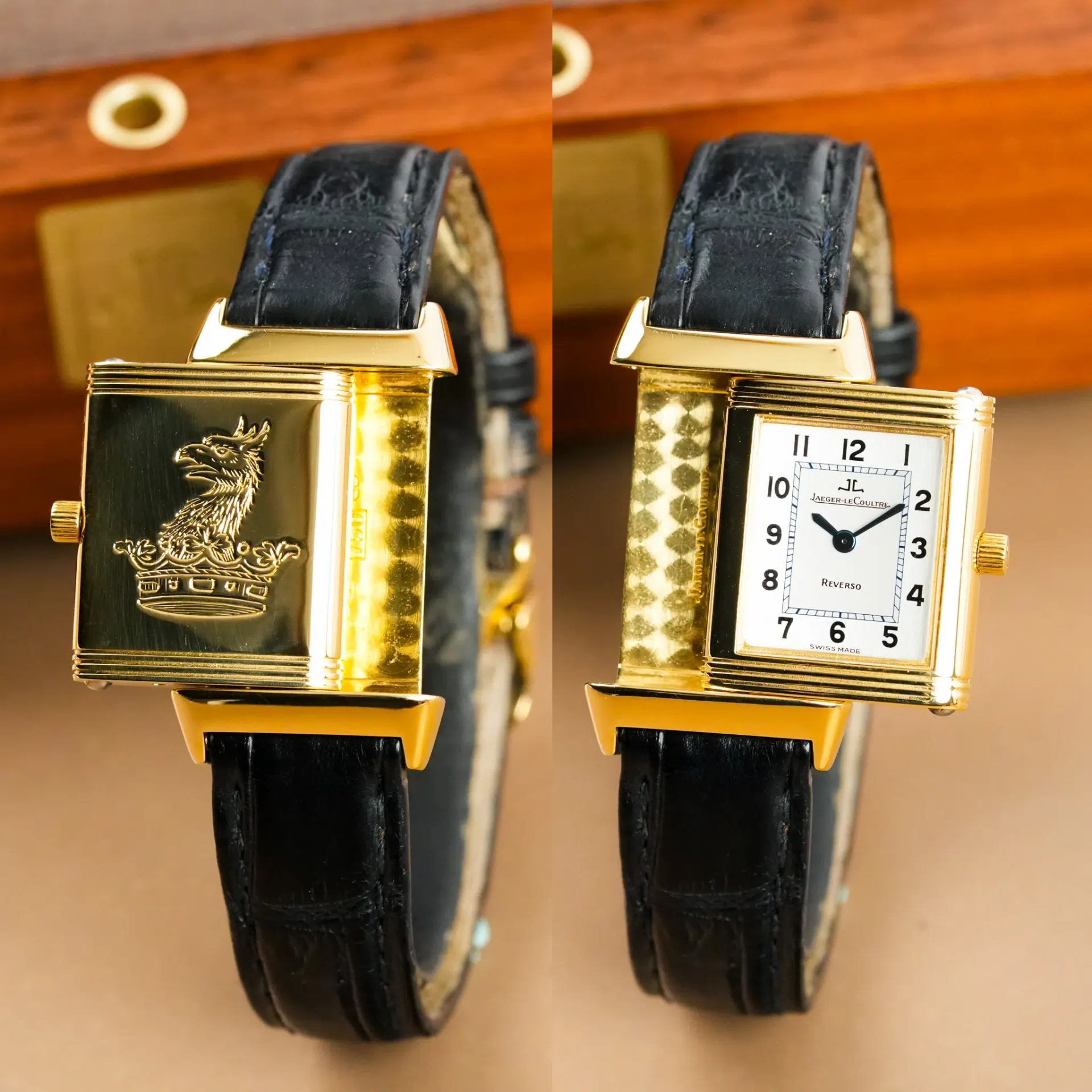 Jaeger-LeCoultre Reverso Lady 18K Yellow Gold 260.1.08 - Görsel 2