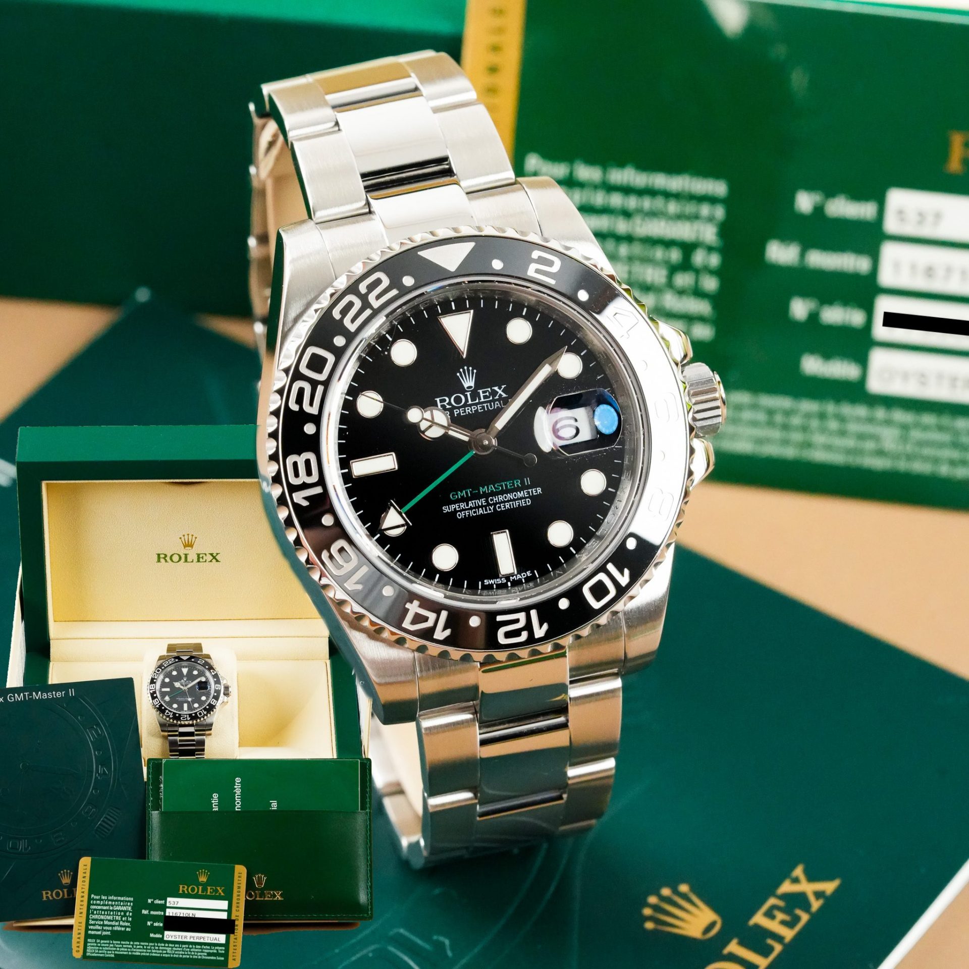 Rolex Gmt Master II Ceramic Bezel 116710 - Görsel 2