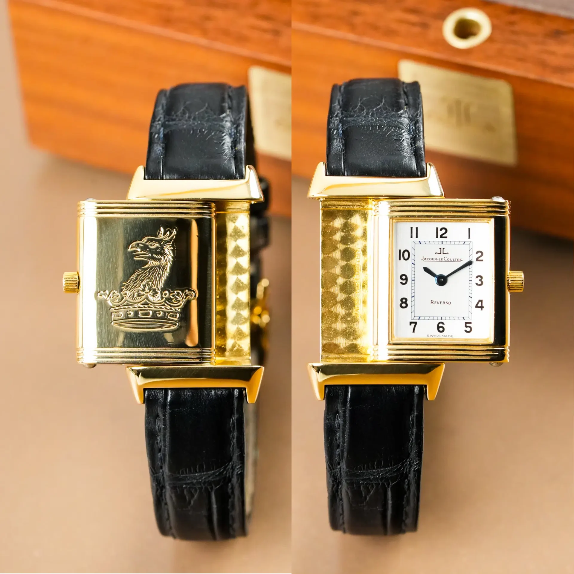 Jaeger-LeCoultre Reverso Lady 18K Yellow Gold 260.1.08 - Görsel 3