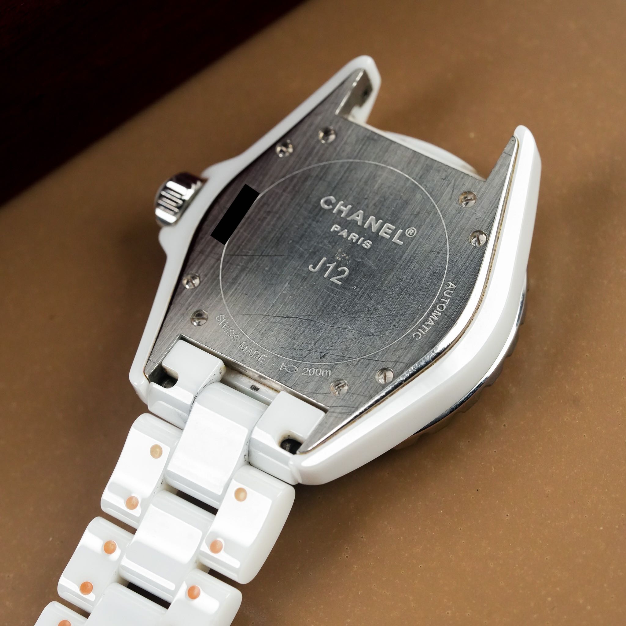 Chanel J12 White Ceramic Automatic Diamond Index H1628 - Görsel 13