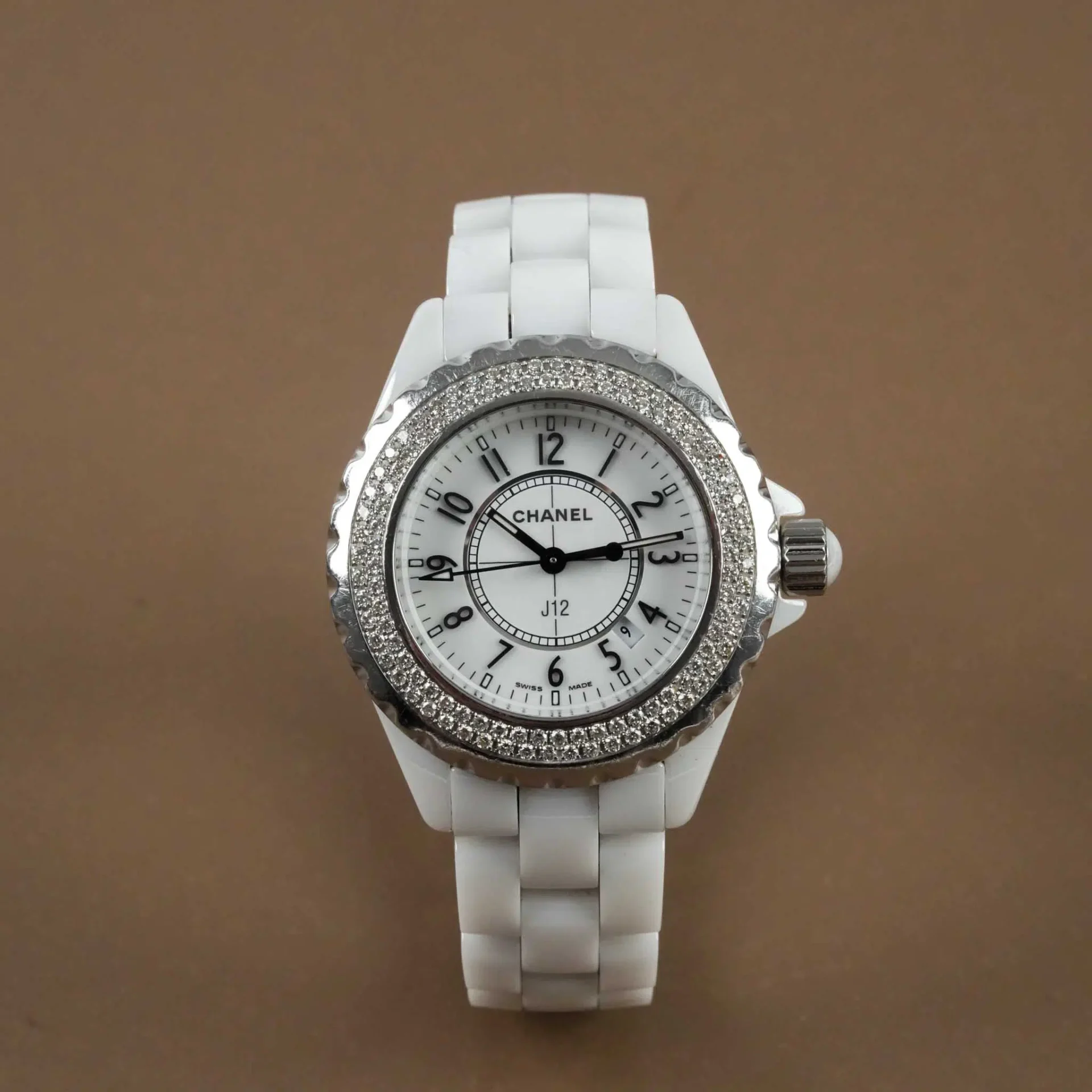Chanel J12-Ladies Watch J12 Diamond White H0967 - Görsel 3