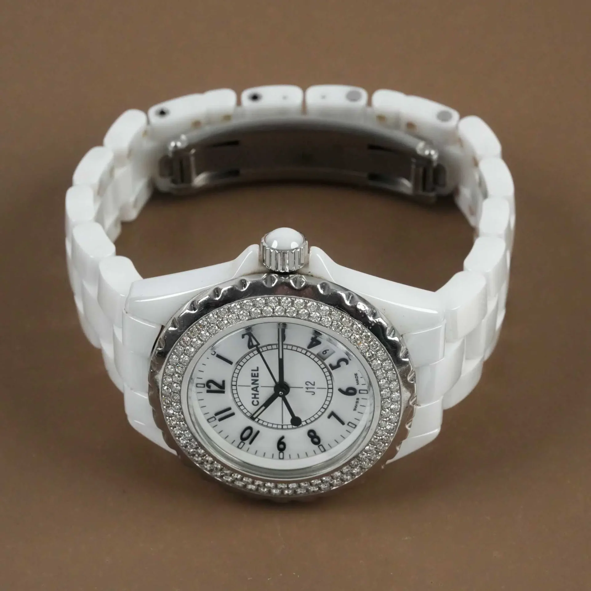 Chanel J12-Ladies Watch J12 Diamond White H0967 - Görsel 6