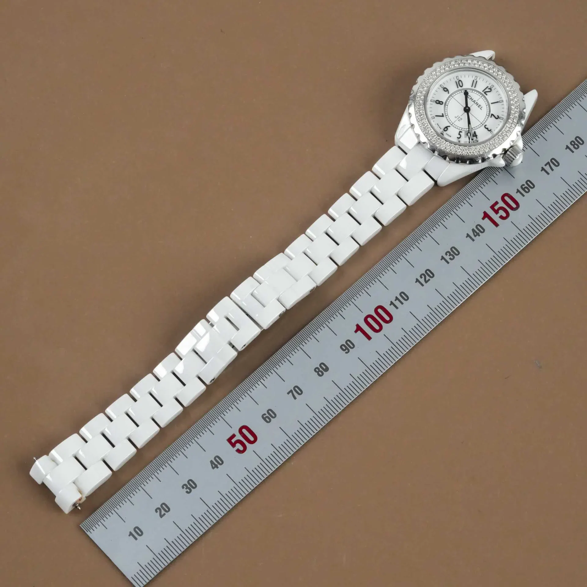 Chanel J12-Ladies Watch J12 Diamond White H0967 - Görsel 8