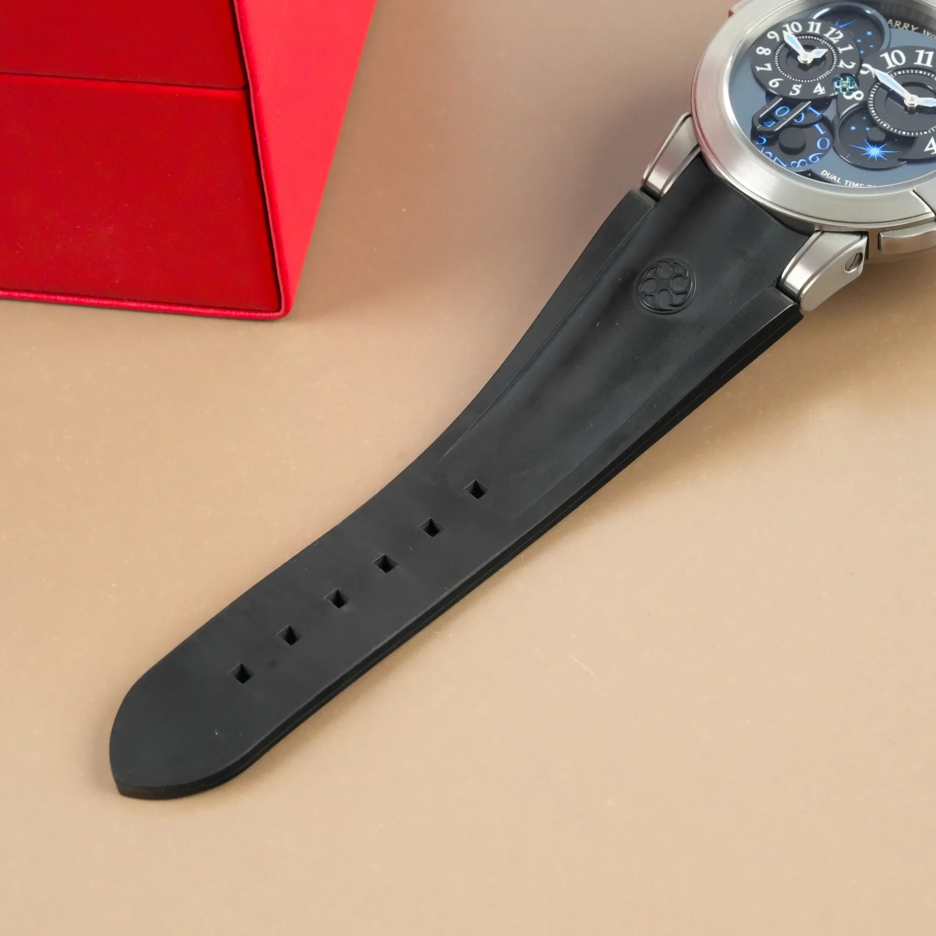 Harry Winston Project Z-ZA Ocean Dual Time 400 Zalium LTD Limited Edition MATZ44ZC-K1 - Görsel 9