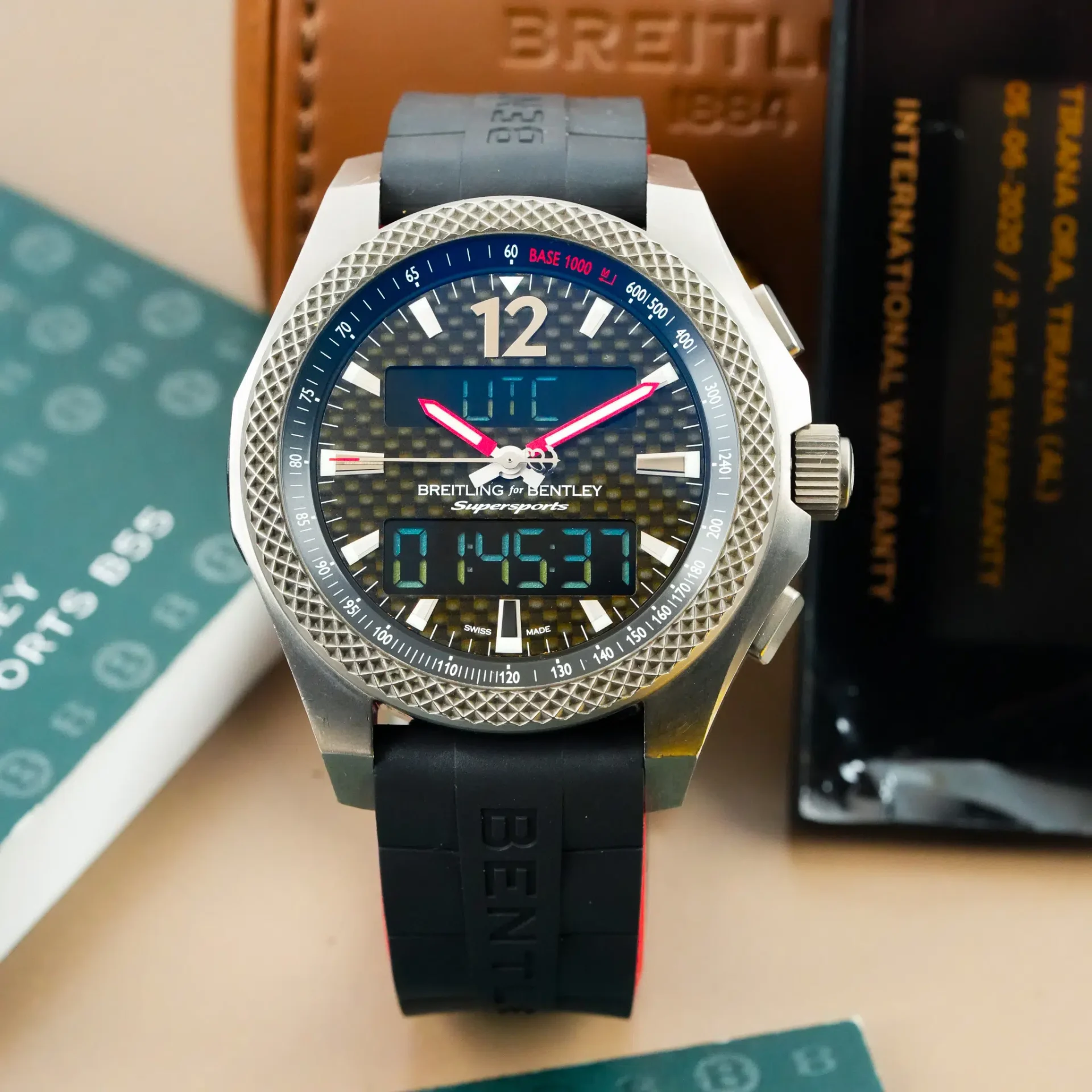 Breitling Bentley Supersports Titanium Limited Edition B55 EB552022/BF47 - Görsel 3
