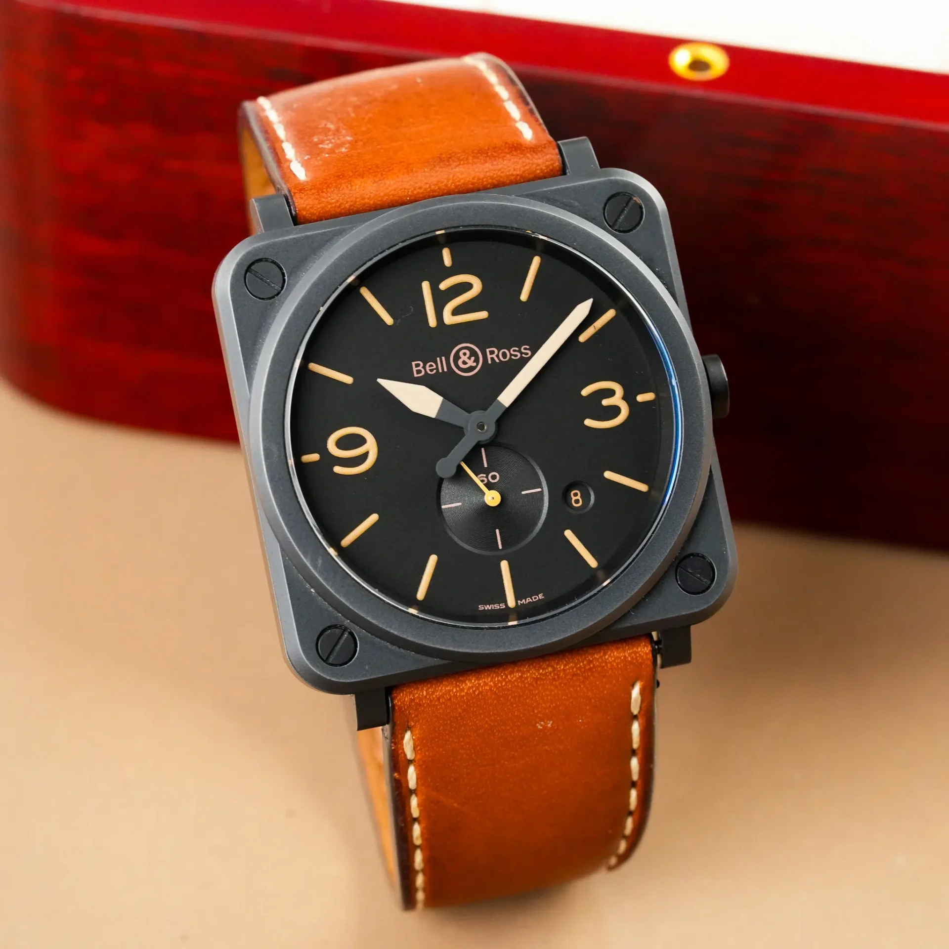 Bell & Ross Br S Black Ceramic Date BRS BL CEM - Görsel 2