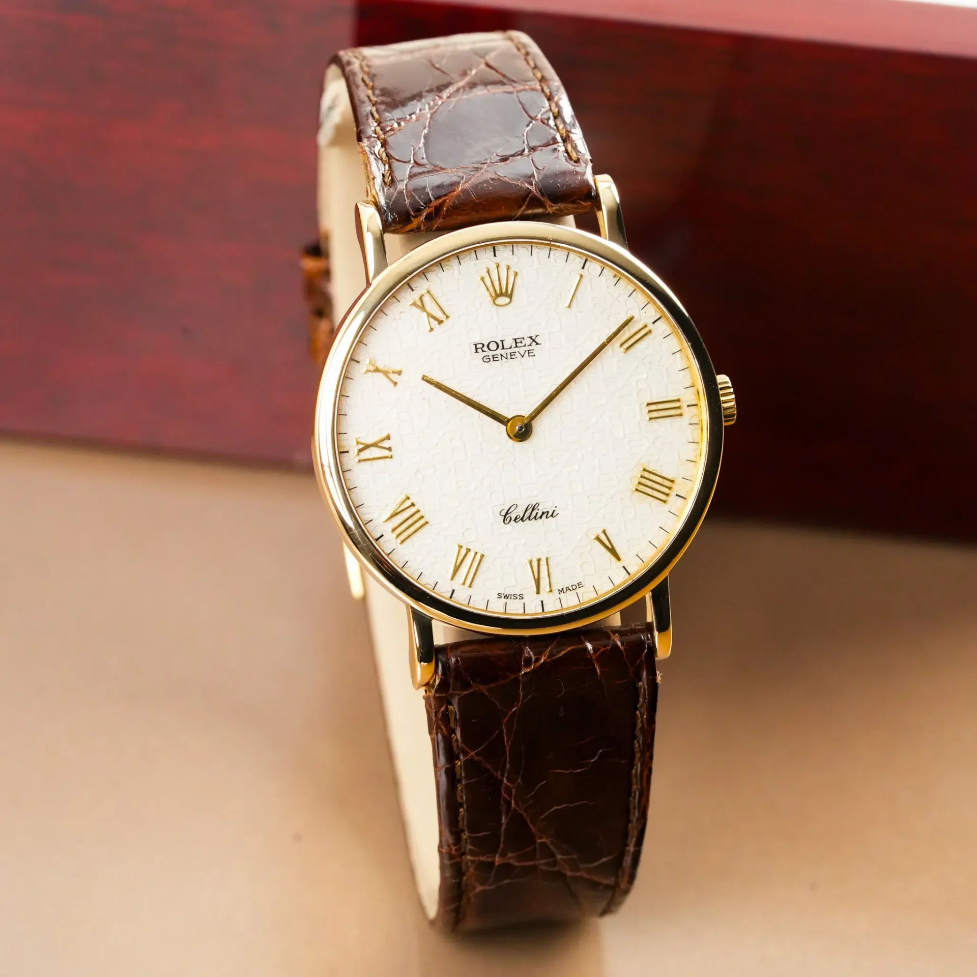 Rolex Cellini 18K Gold 5112 - Görsel 2