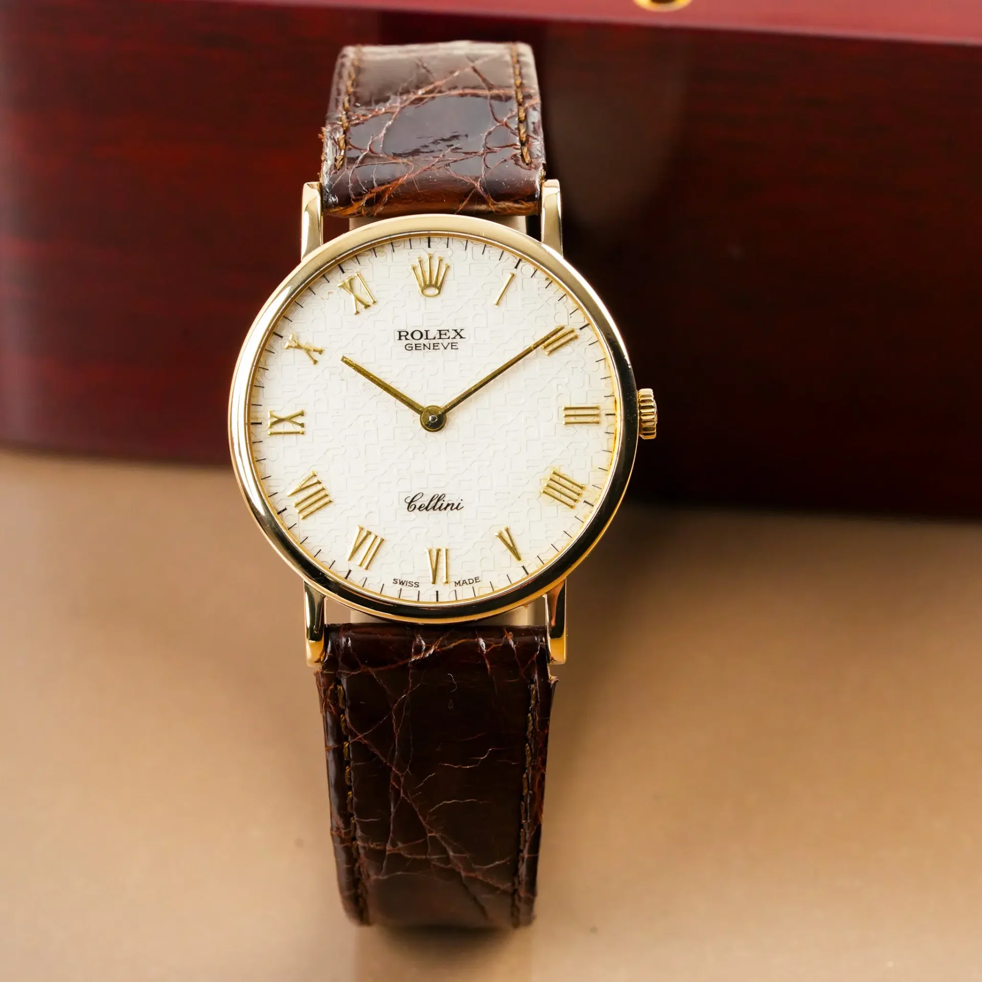 Rolex Cellini 18K Gold 5112 - Görsel 3