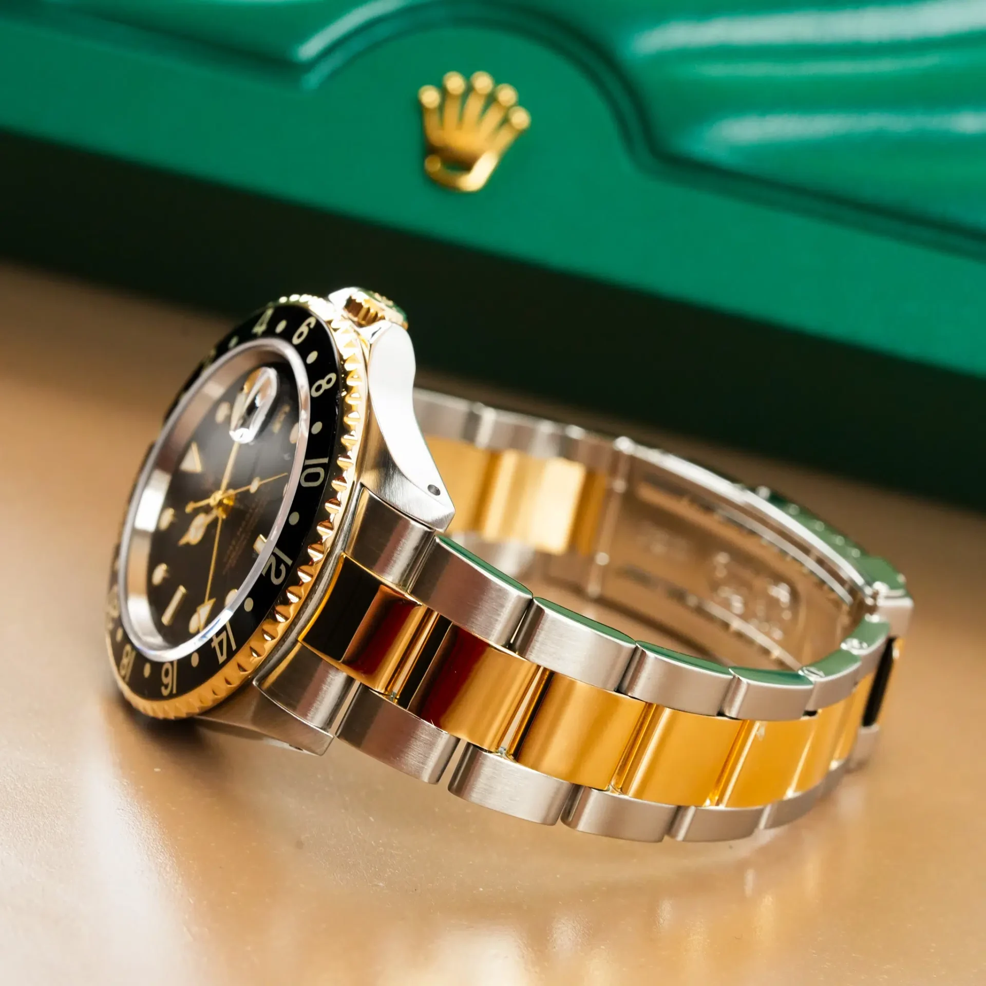 Rolex GMT-Master II Two Tone 18k Gold 16713 - Görsel 6