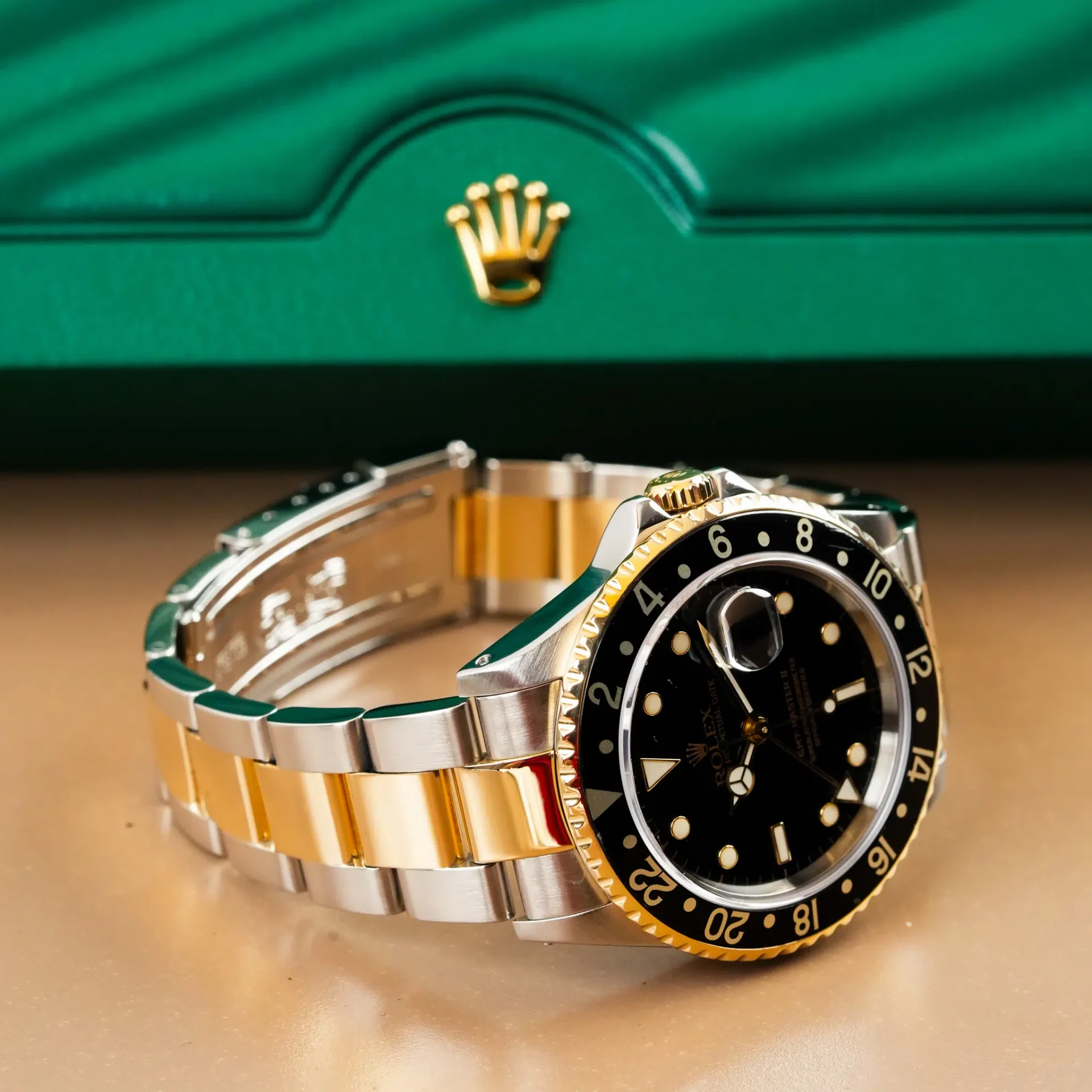 Rolex GMT-Master II Two Tone 18k Gold 16713 - Görsel 7