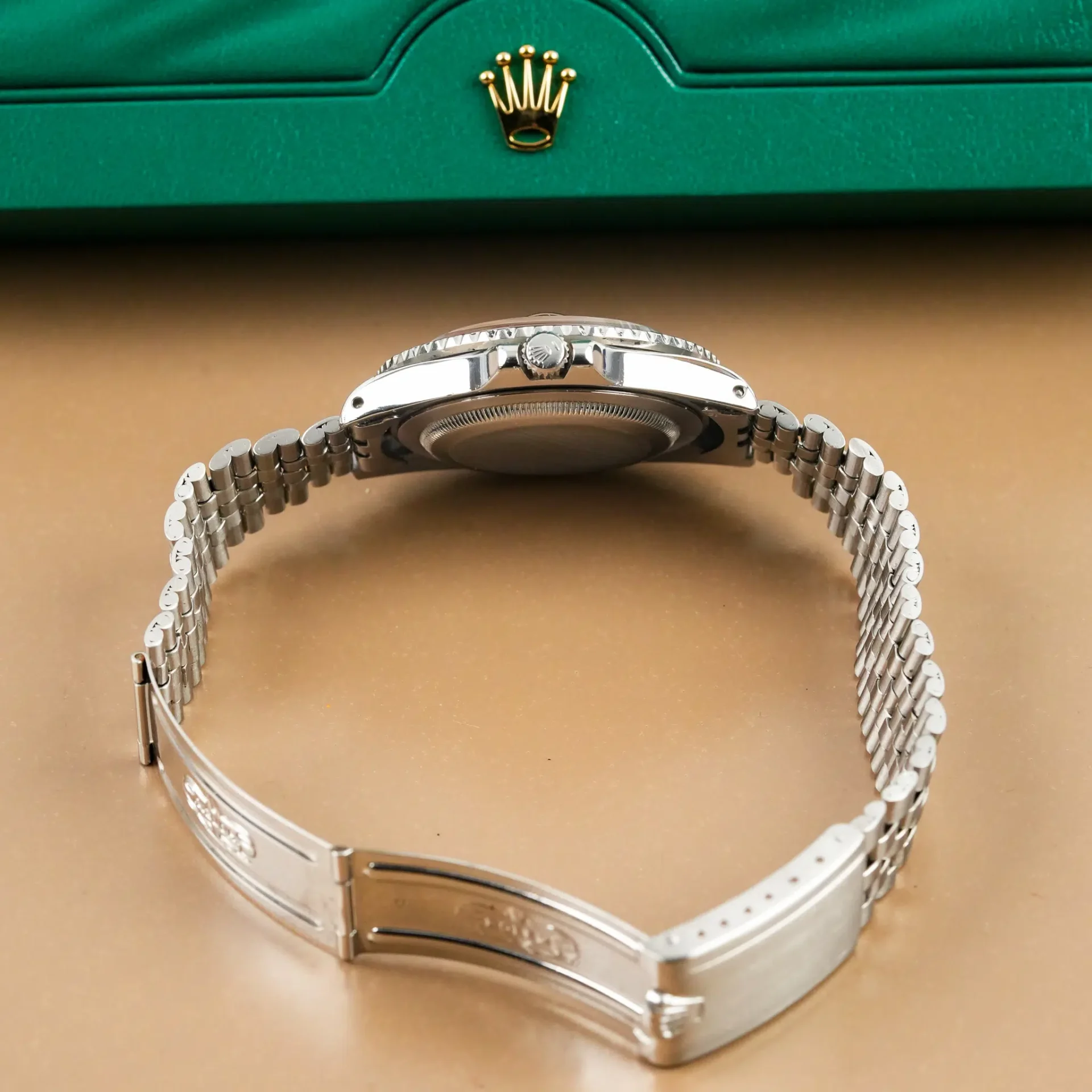 Rolex GMT-Master Pepsi Gilt Gloss Dial Rivet 1675 - Görsel 9