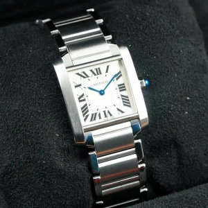 Cartier Tank Française Off-White Roman Numerals 2301