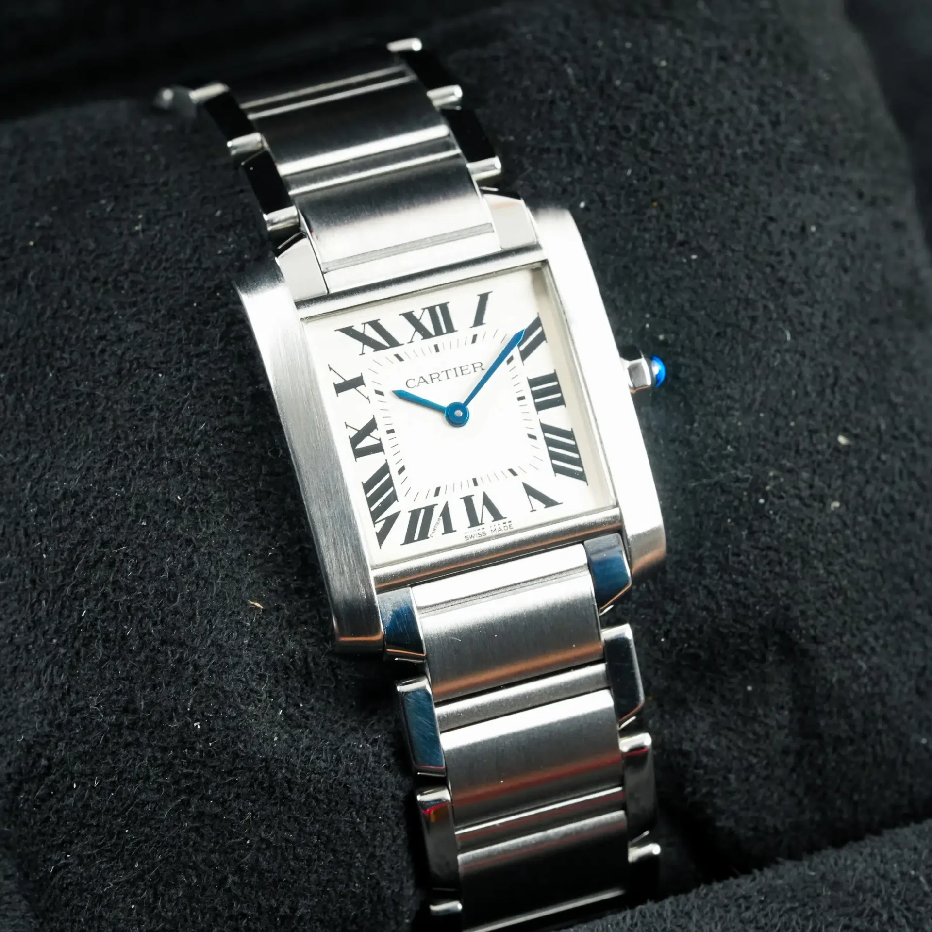 Cartier Tank Française Off-White Roman Numerals 2301