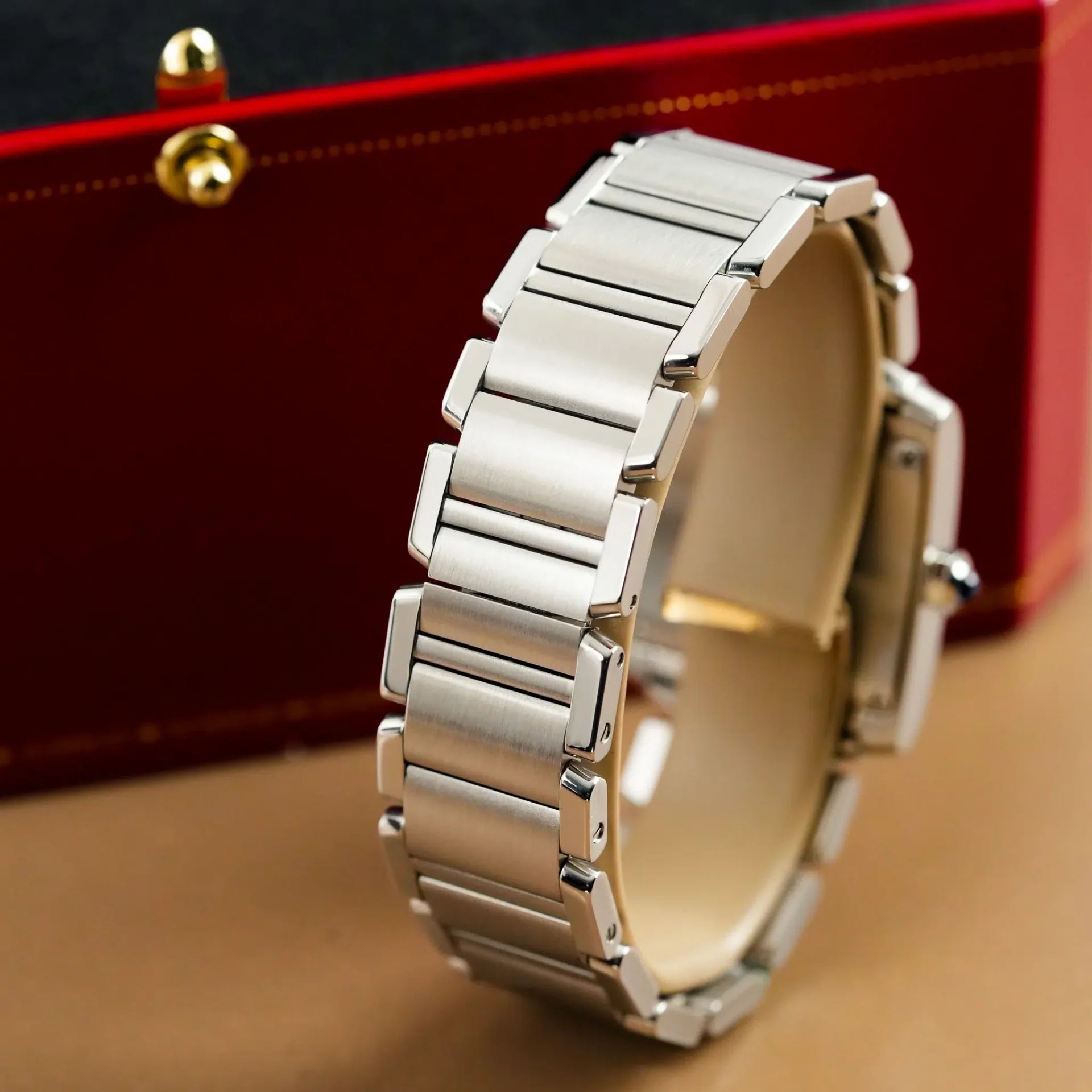 Cartier Tank Française Off-White Roman Numerals 2301 - Görsel 5
