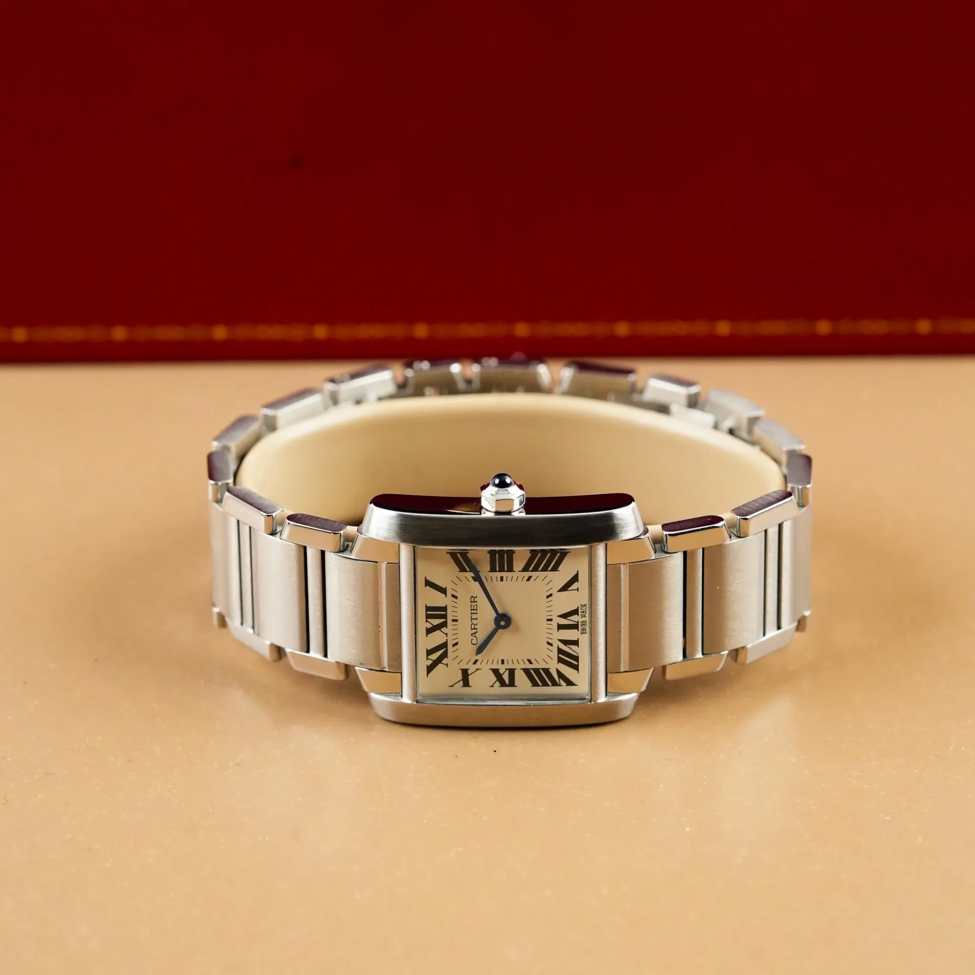 Cartier Tank Française Off-White Roman Numerals 2301 - Görsel 6