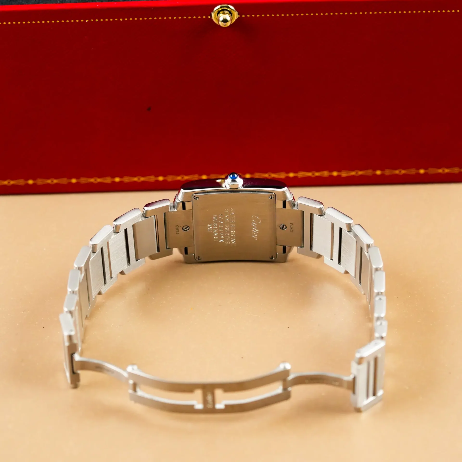 Cartier Tank Française Off-White Roman Numerals 2301 - Görsel 10