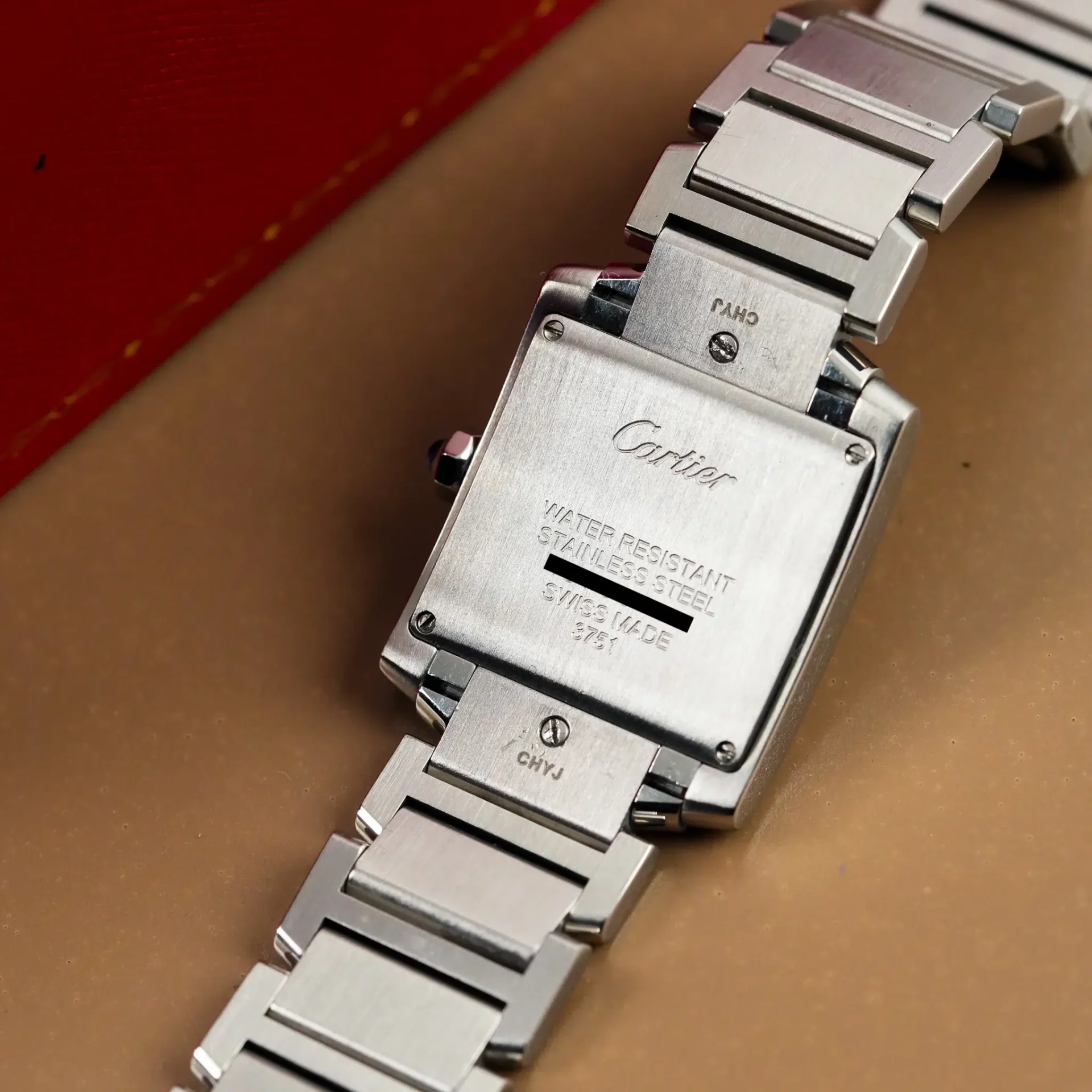Cartier Tank Française Off-White Roman Numerals 2301 - Görsel 13