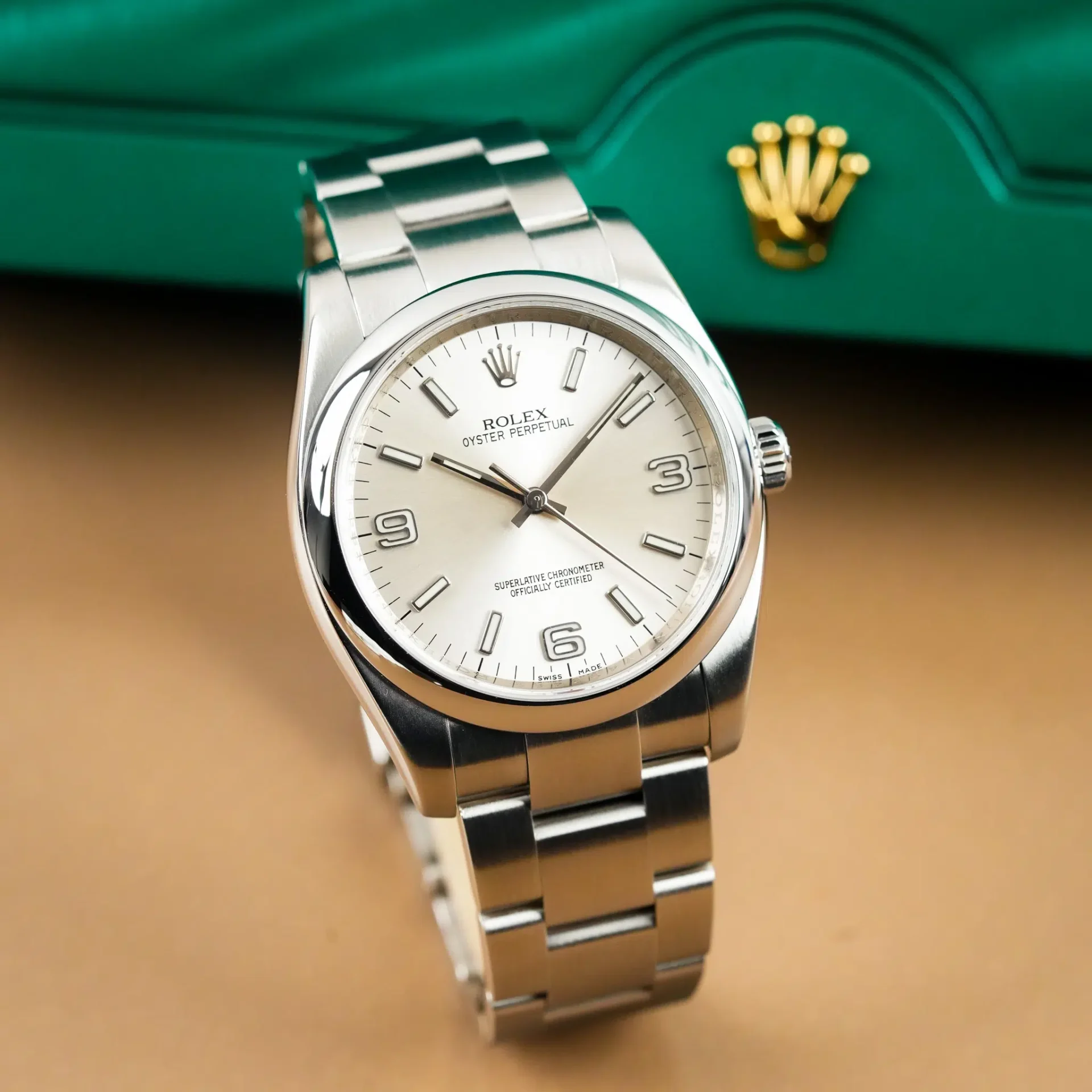 Rolex Oyster Perpetual 36 Silver Dial 116000