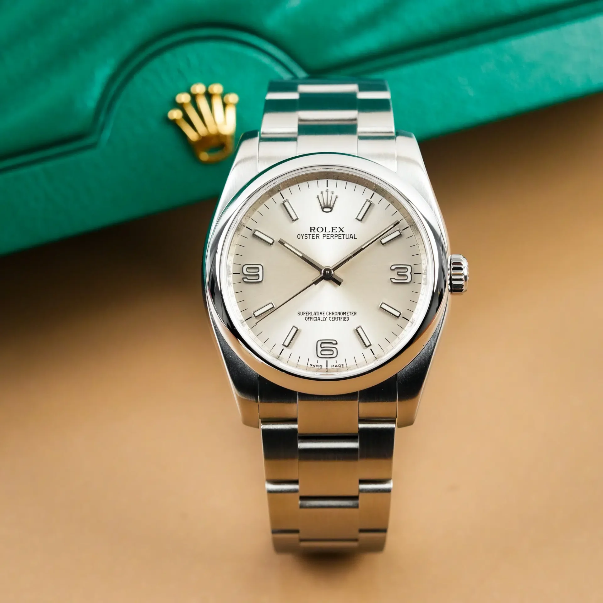 Rolex Oyster Perpetual 36 Silver Dial 116000 - Görsel 3