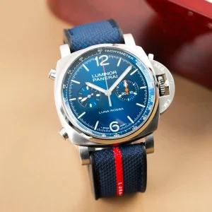 Panerai Luminor Chrono Luna Rossa Blue Dial PAM01303