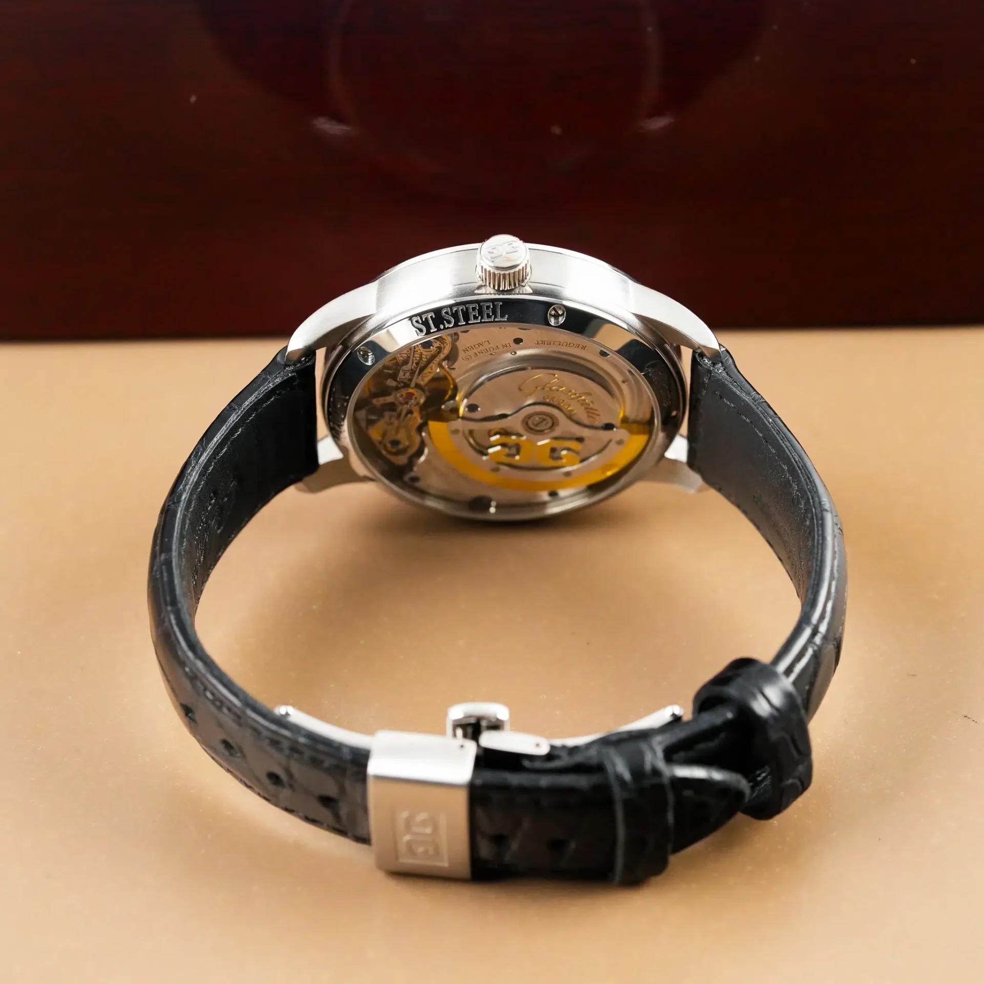 Glashütte Original PanoMaticDate Silver Dial 9001020204 - Görsel 8