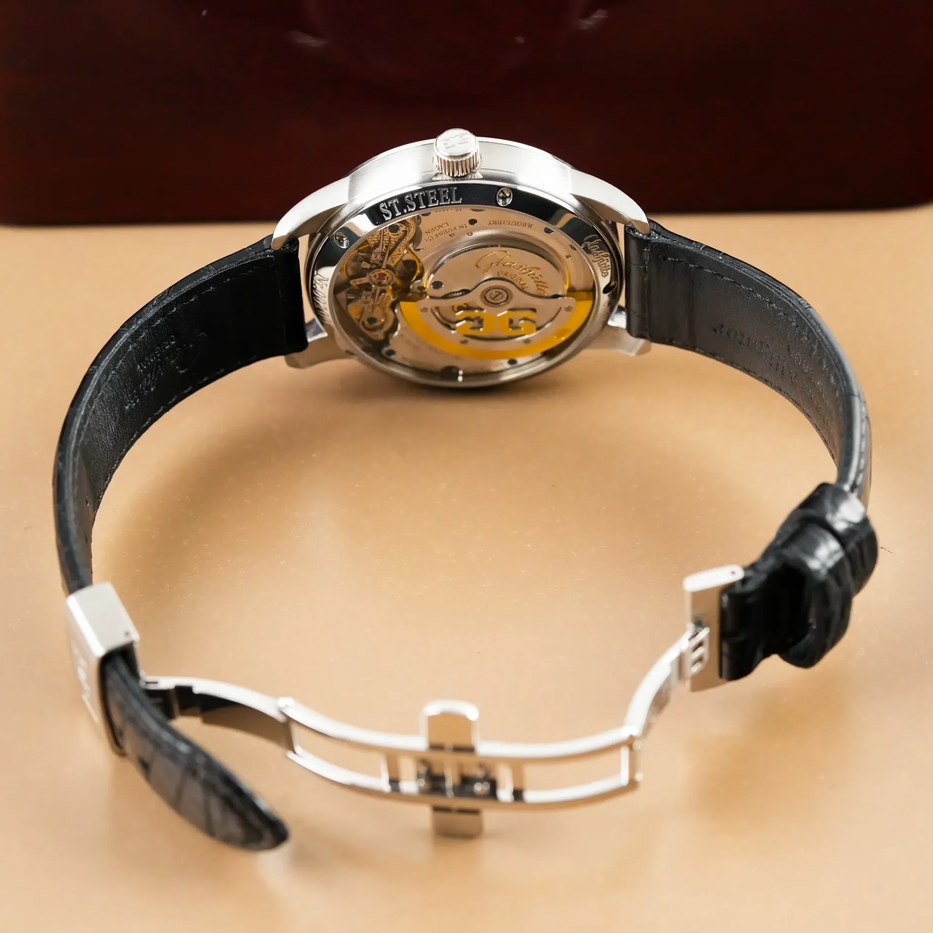 Glashütte Original PanoMaticDate Silver Dial 9001020204 - Görsel 9