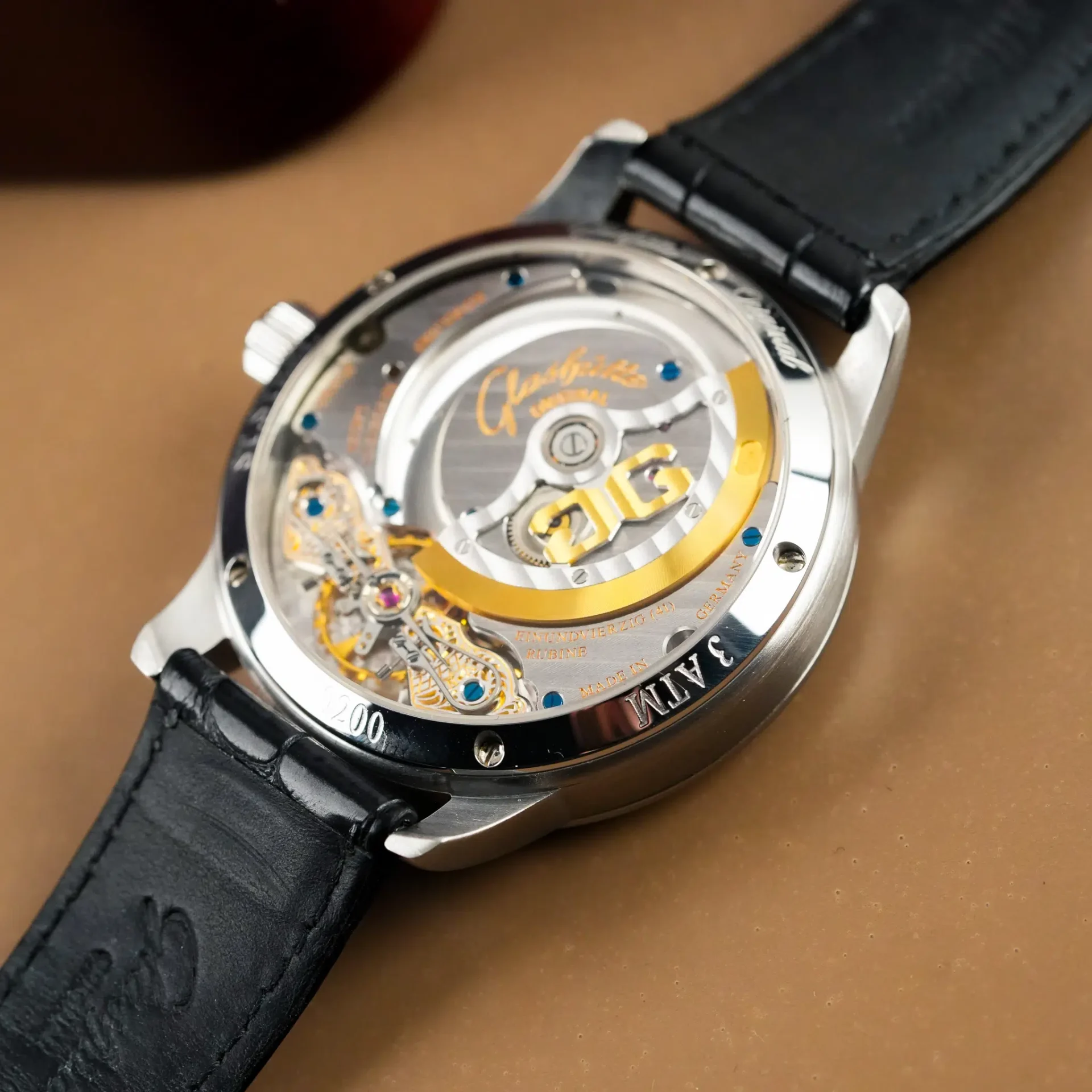 Glashütte Original PanoMaticDate Silver Dial 9001020204 - Görsel 13