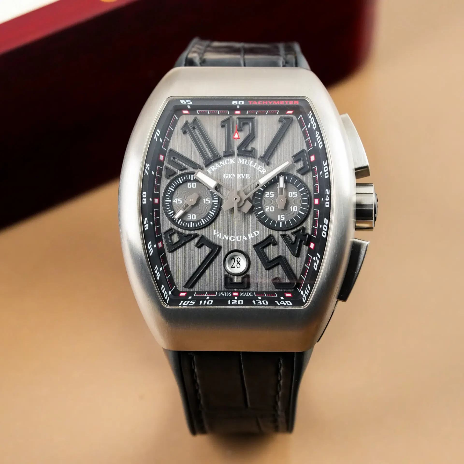 Franck Muller Vanguard Chronograph Titanium Date V45CCDT - Görsel 3