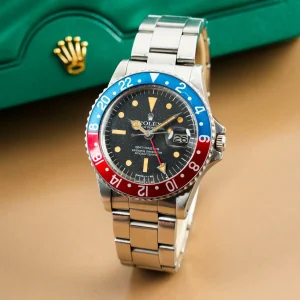 Rolex GMT Master PEPSI Date Patina Vintage 1675