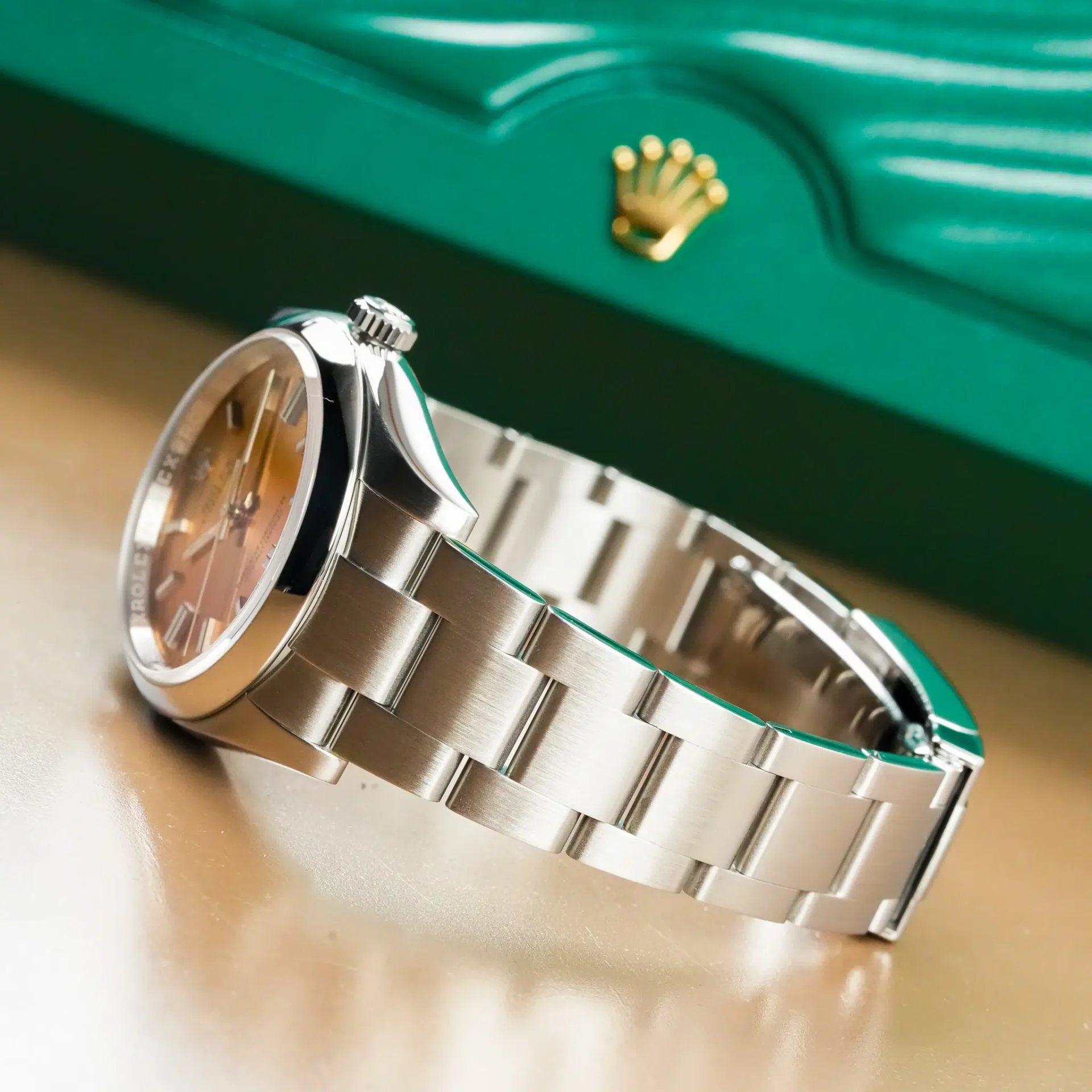Rolex Oyster Perpetual 36 Yellow Dial 116000 - Görsel 6