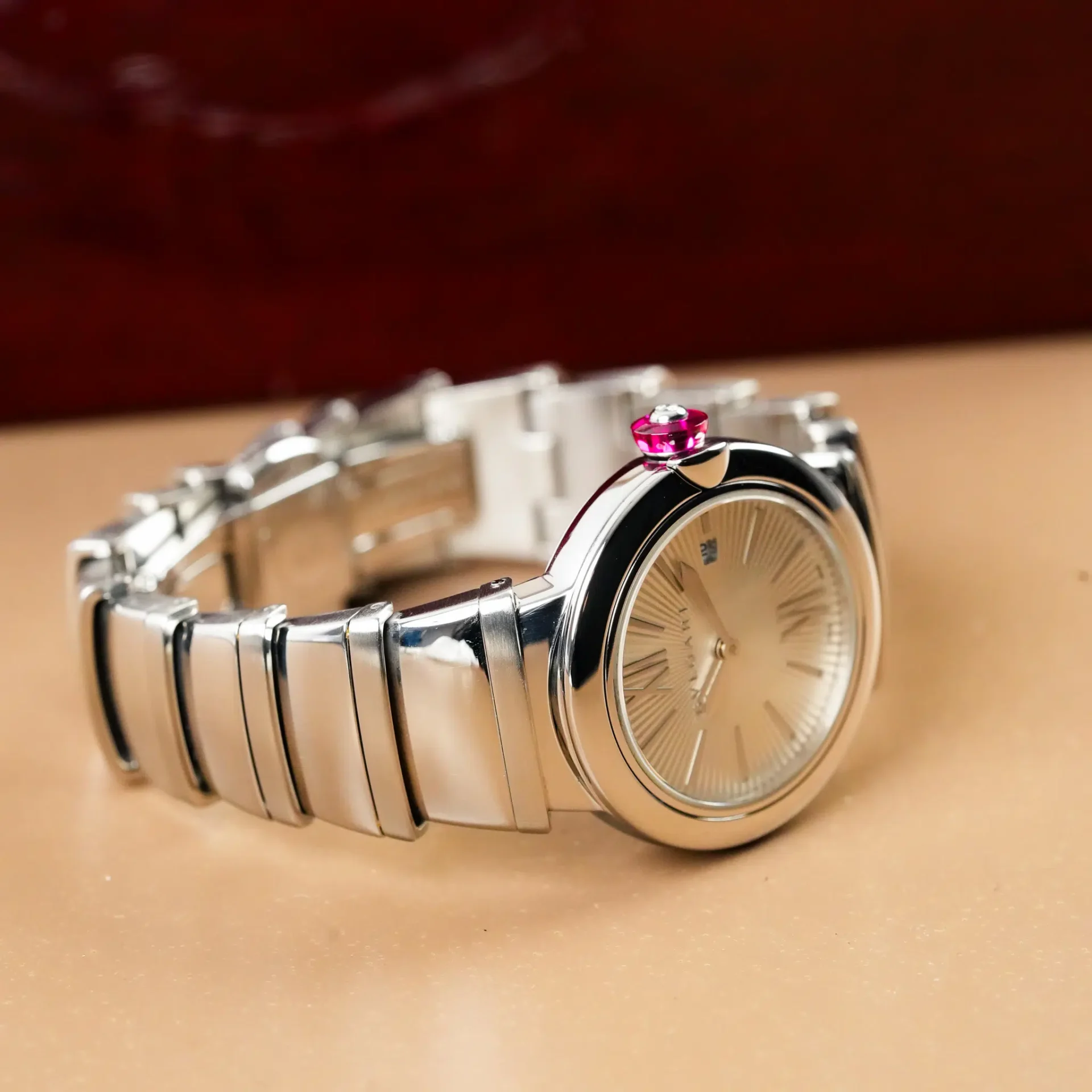 Bvlgari Lucea Silver Opaline Diamond Dial Ladies Watch LU28S - Görsel 7