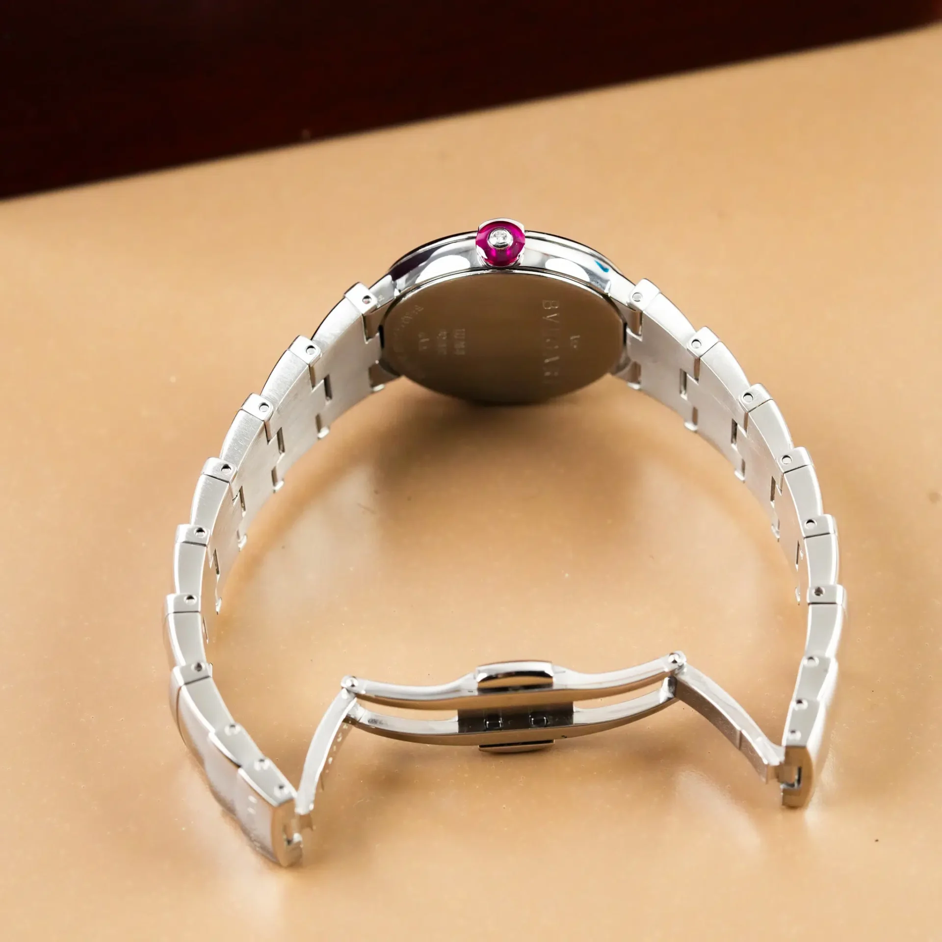 Bvlgari Lucea Silver Opaline Diamond Dial Ladies Watch LU28S - Görsel 9