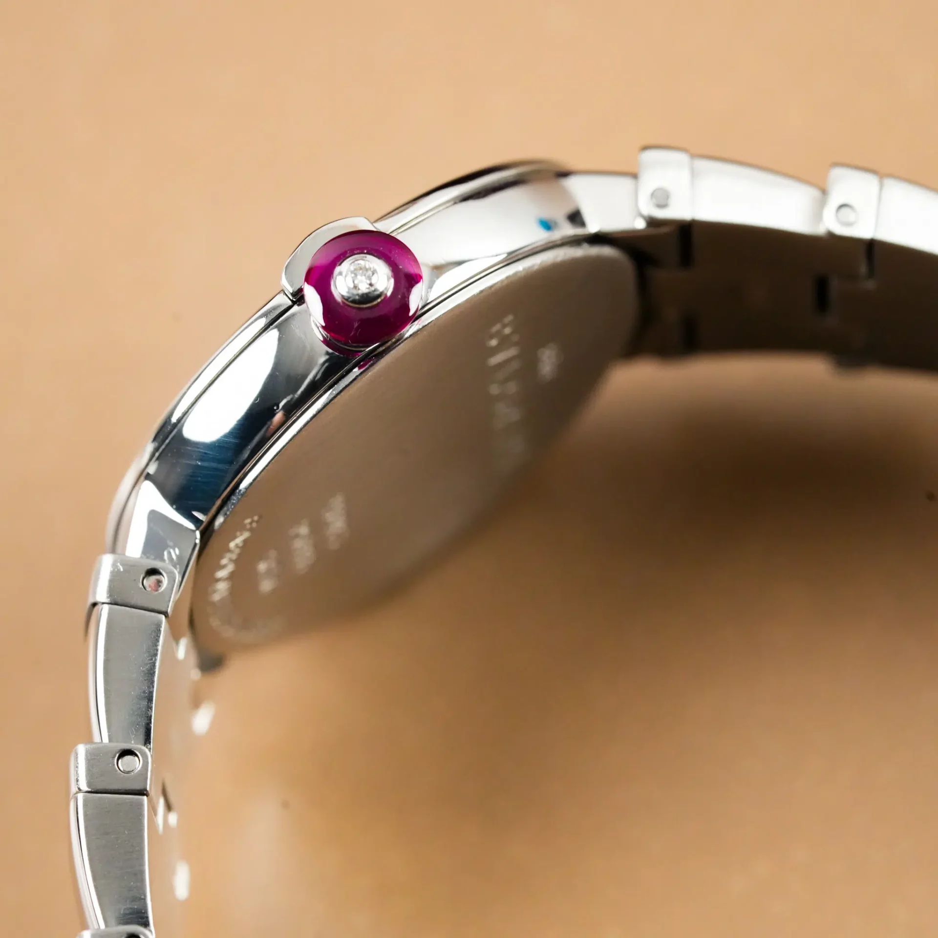 Bvlgari Lucea Silver Opaline Diamond Dial Ladies Watch LU28S - Görsel 11