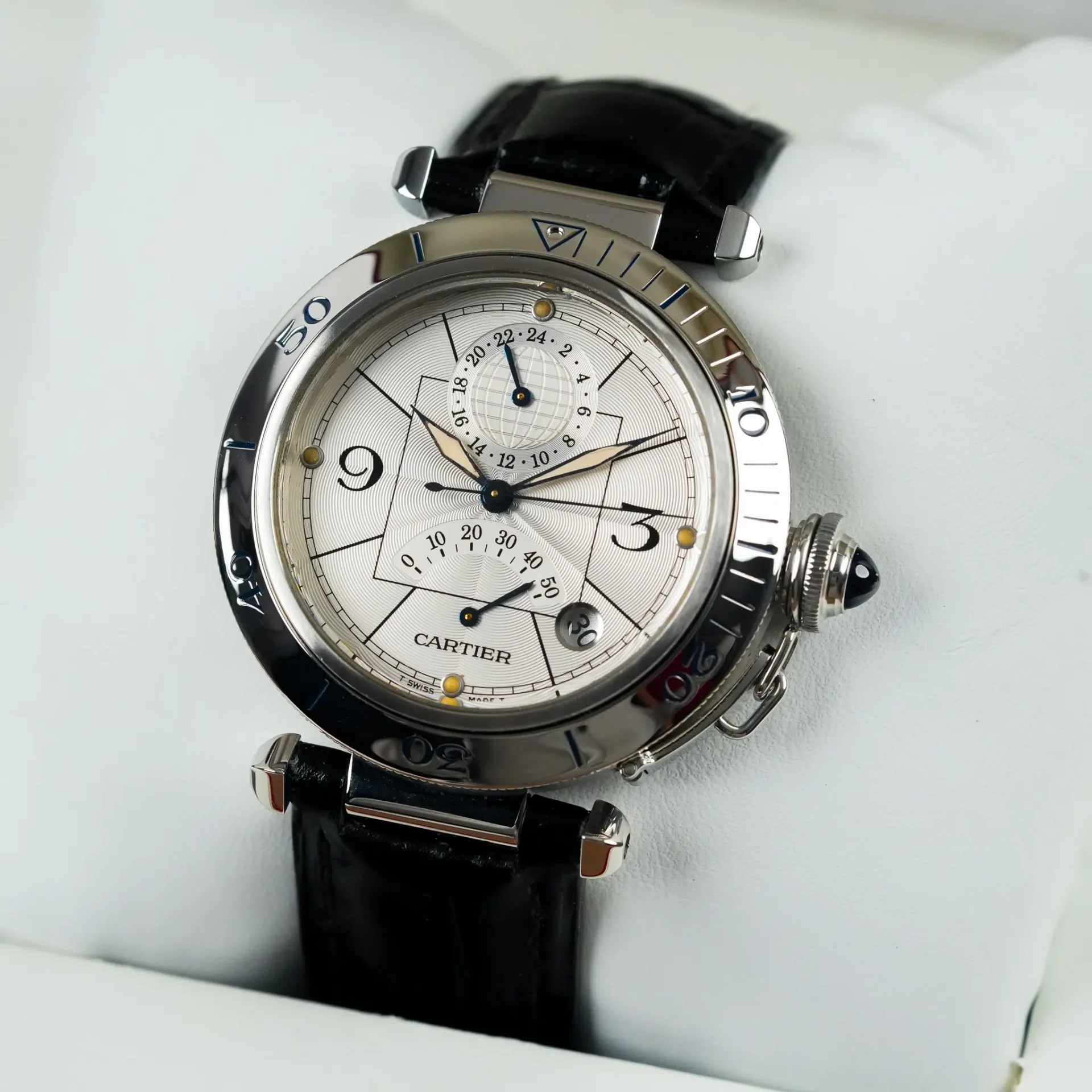 Cartier Pasha GMT Power Reserve Date W3103755