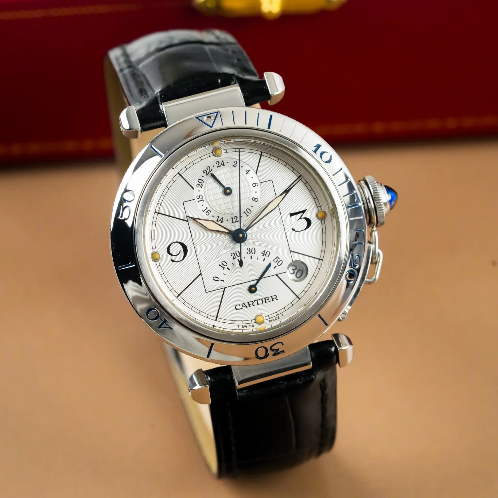 Cartier Pasha GMT Power Reserve Date W3103755 - Görsel 2