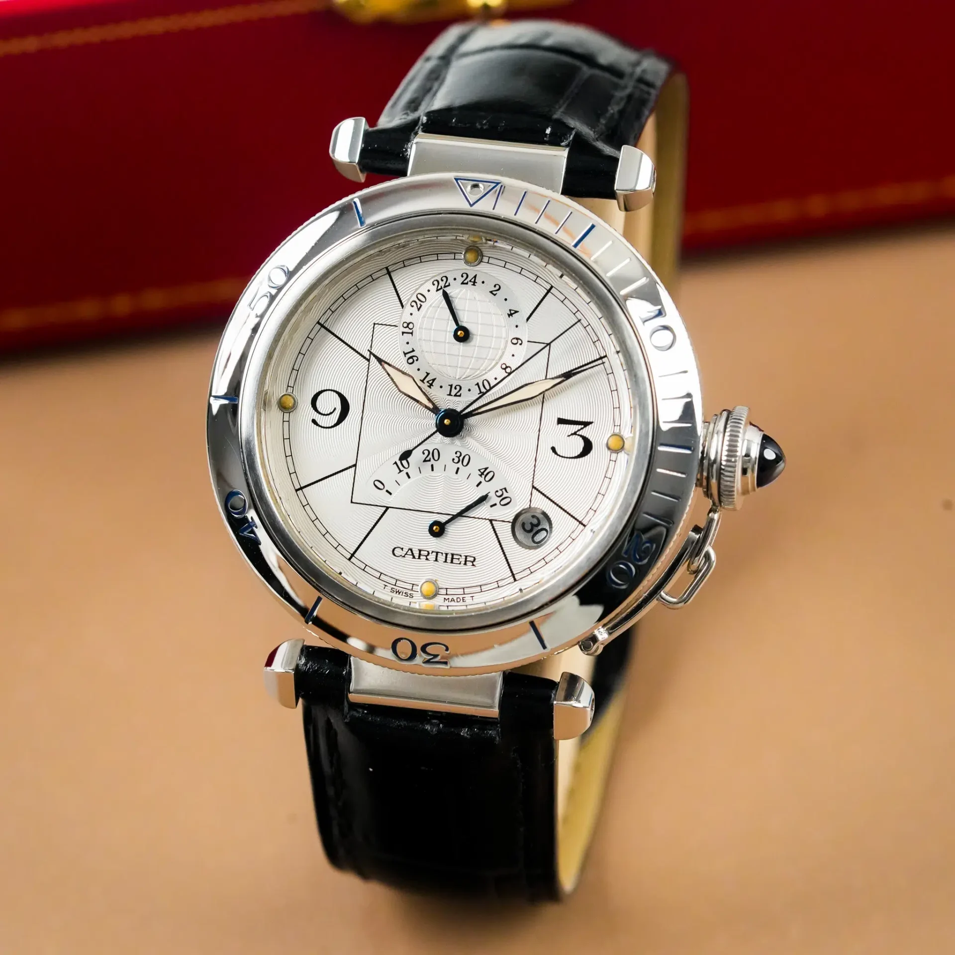 Cartier Pasha GMT Power Reserve Date W3103755 - Görsel 3